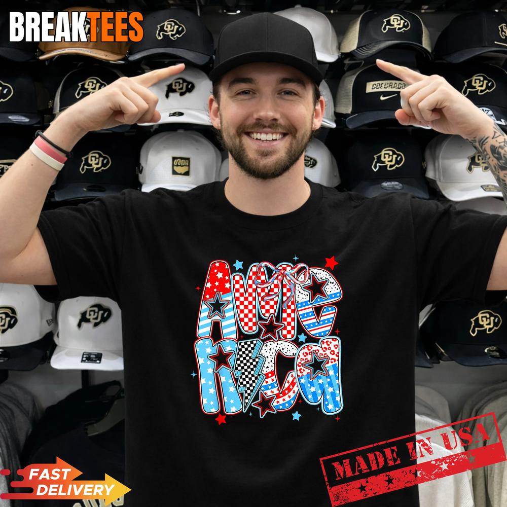 250 Years Freedom 1776-2026 America Lightning 4th of - Adult & Kids T-Shirts, Sweatshirts & Hoodies apparel design preview 1