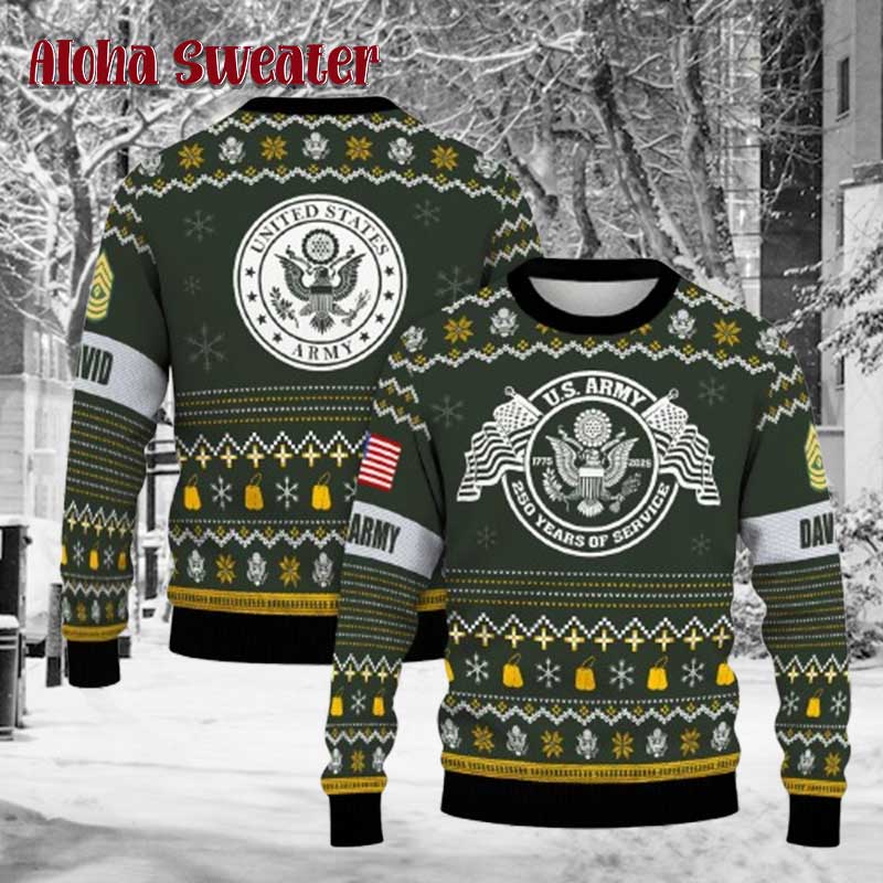The Proud Ranks Usmc Ugly Christmas Sweater - Holiday Gift product image 5