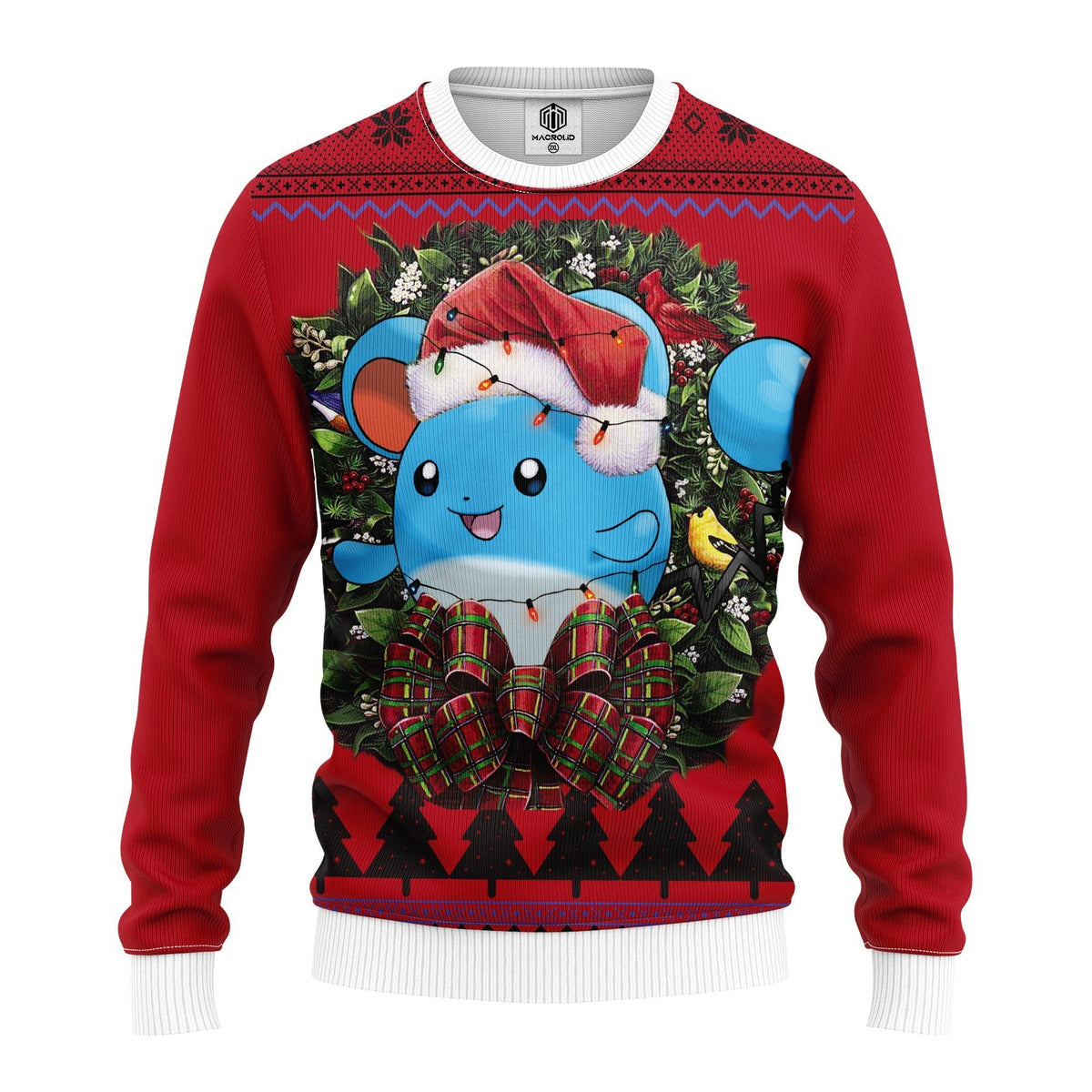 Marill Noel Mc 3D Ugly Christmas Sweater - Holiday Gift product image