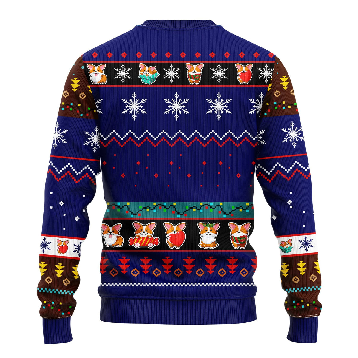 Corgi cute Noel Mc 3D Ugly Christmas Sweater - Holiday Gift product image 2