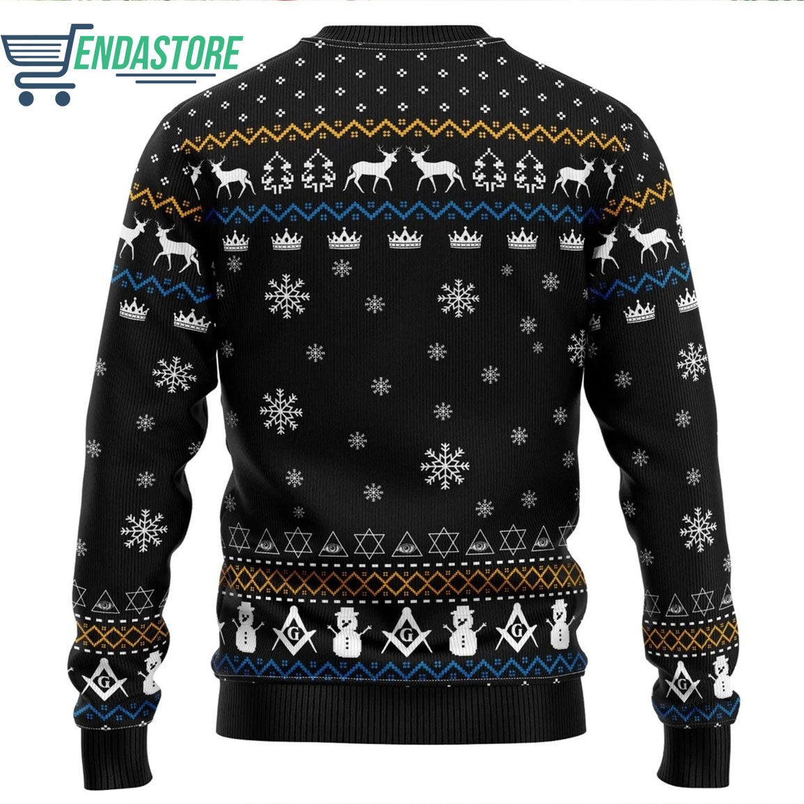 Freemason 3D Ugly Christmas Sweater - Holiday Gift product image 3