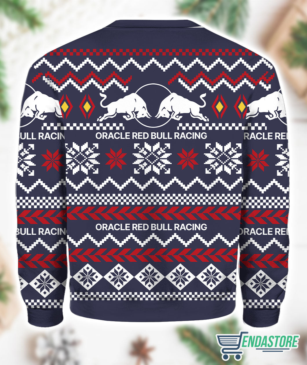 Oracle Red Bull Racing 3D Ugly Christmas Sweater - Holiday Gift product image 3