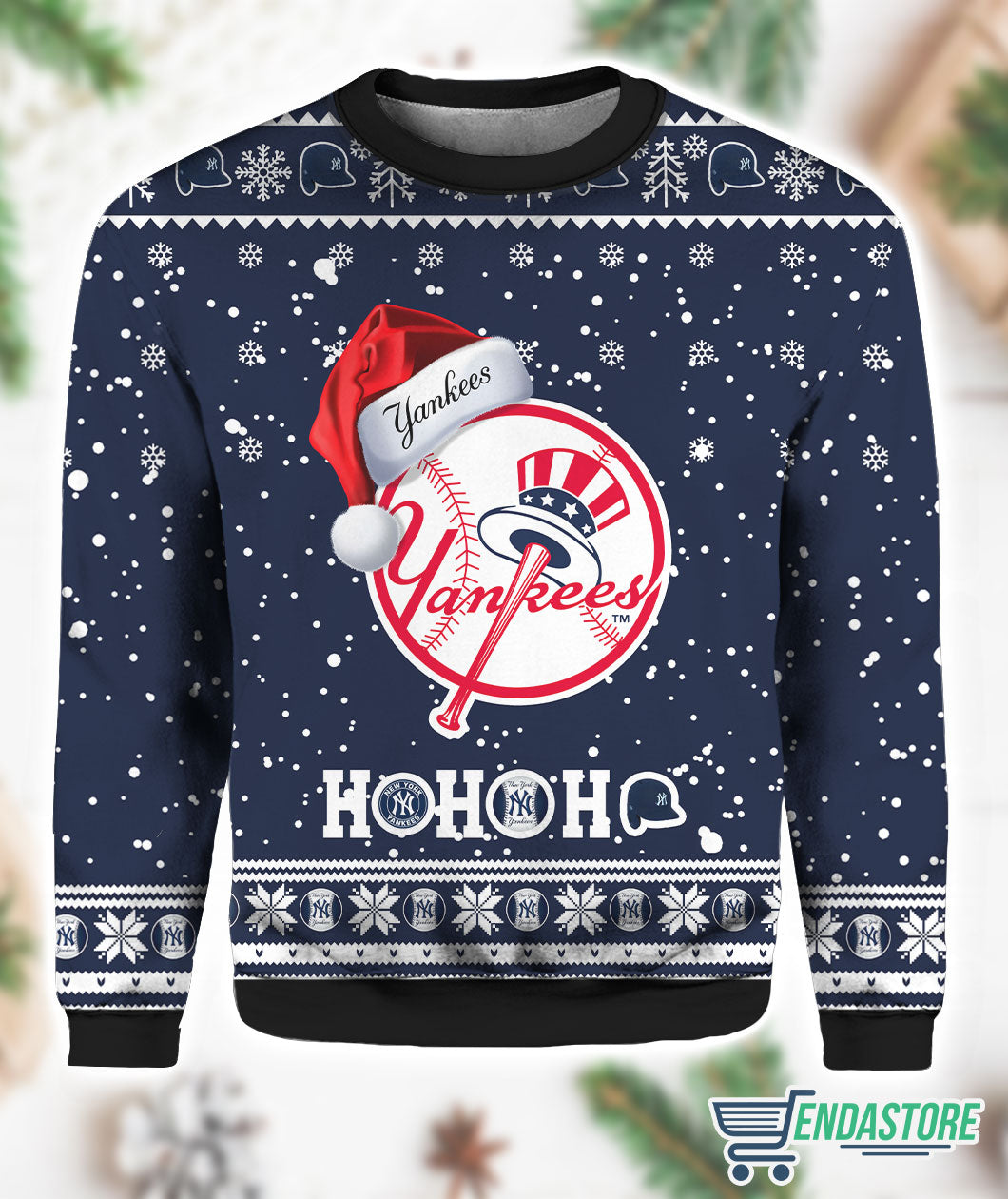 Yankees 3D Christmas Sweater - Holiday Gift product image