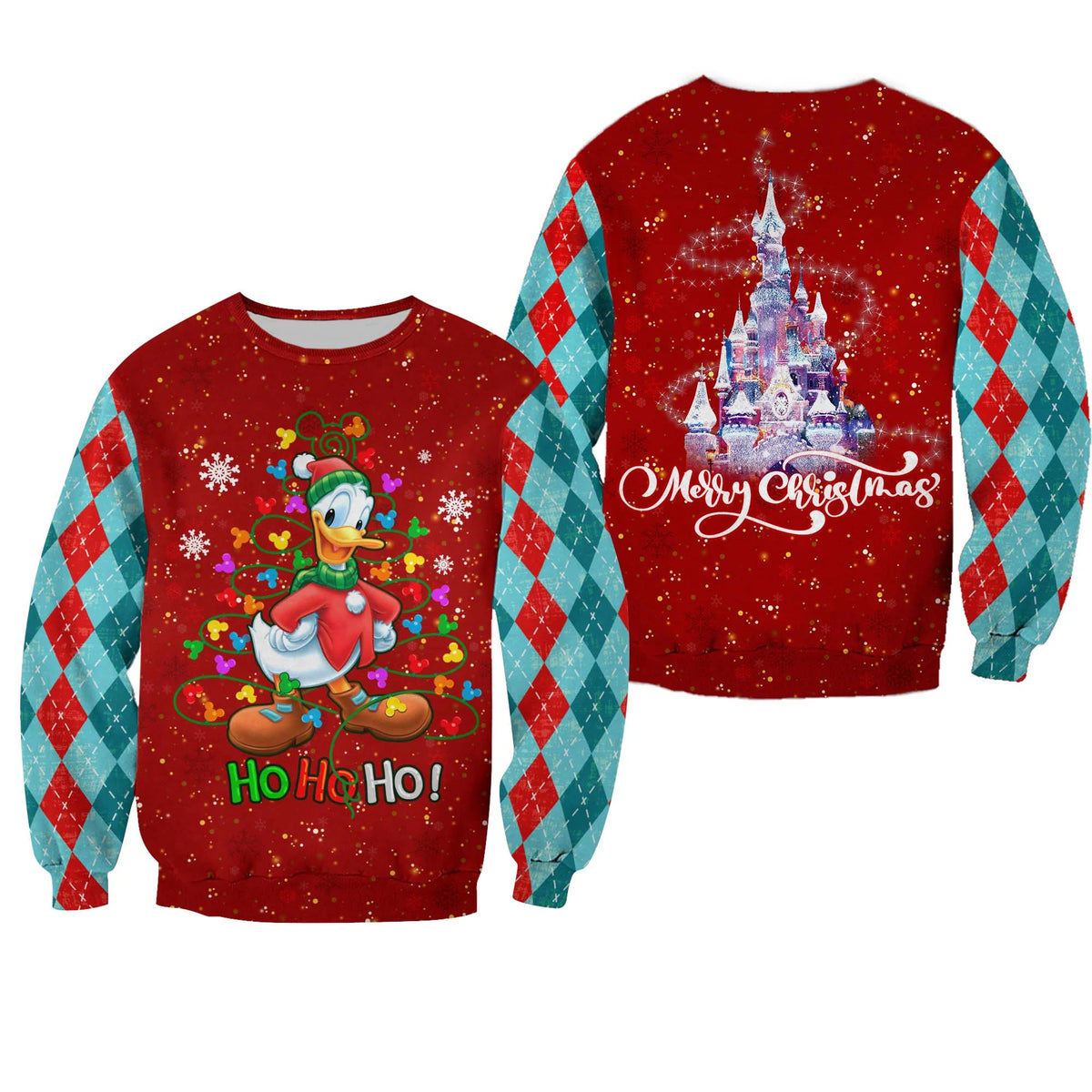 Duck Pattern Xmas 3D Christmas Sweater - Holiday Gift product image 2