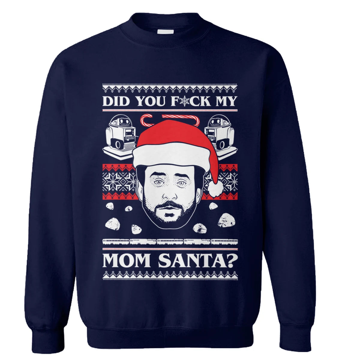 Charlie Kelly did you f*ck my mom Santa Christmas Sweater - Holiday Gift product image 4