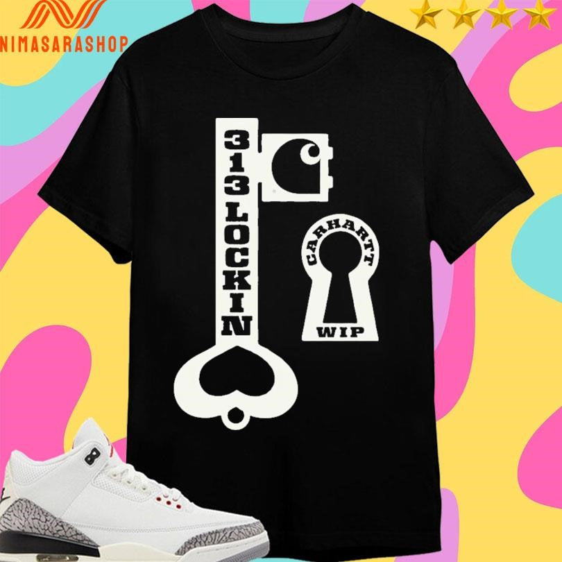 313 Lockin Carhartt Wip Locked - Adult & Kids T-Shirts, Sweatshirts & Hoodies apparel design preview 1