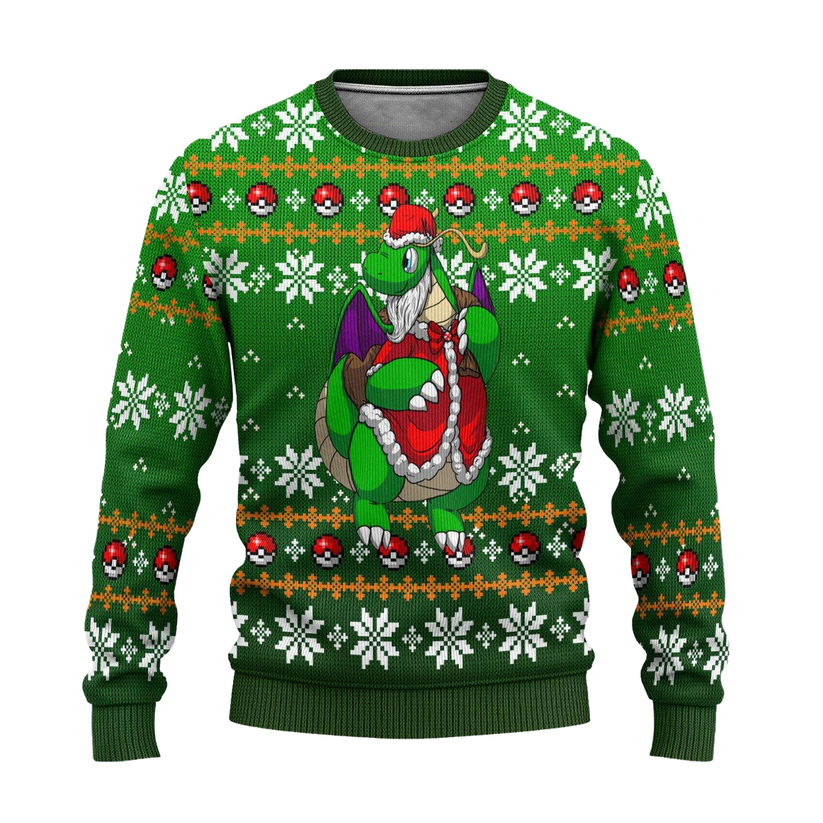 Dragonite 3D Ugly Christmas Sweater - Holiday Gift product image