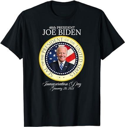 46th President Joe Biden Inauguration Day - Adult & Kids T-Shirts, Sweatshirts & Hoodies apparel design preview 1