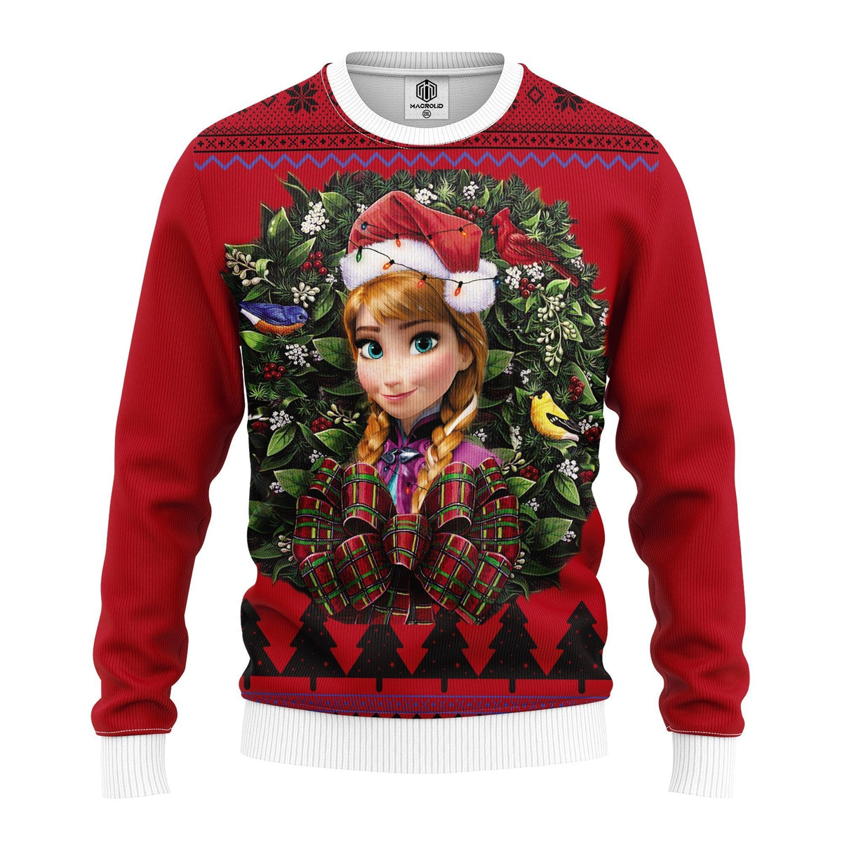 Beauty Elsa Noel Mc 3D Ugly Christmas Sweater - Holiday Gift product image 4