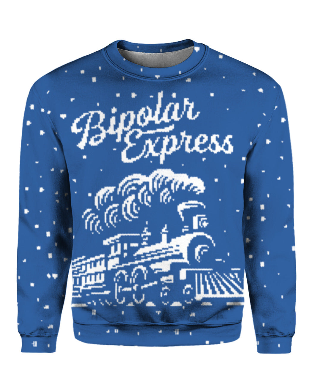 Bipolar express 3D Christmas Sweater - Holiday Gift product image