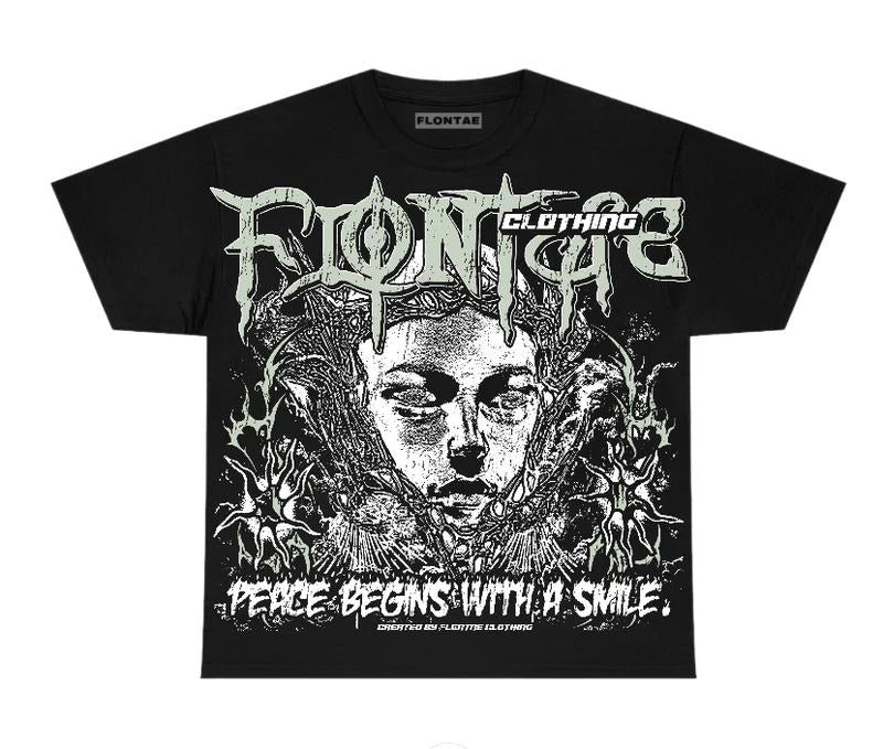 4s Seafoam Flontae Keep Peace Cotton Y2K Top - Adult & Kids T-Shirts, Sweatshirts & Hoodies apparel design preview 1