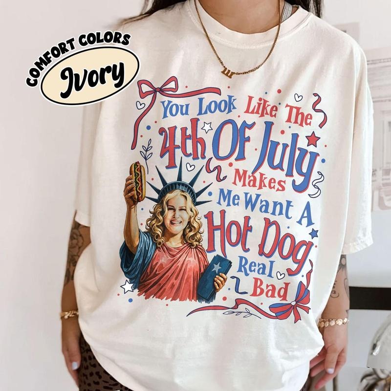 4th July Hot Dog Legally Blonde Quote You Like - Adult & Kids T-Shirts, Sweatshirts & Hoodies apparel design preview 1