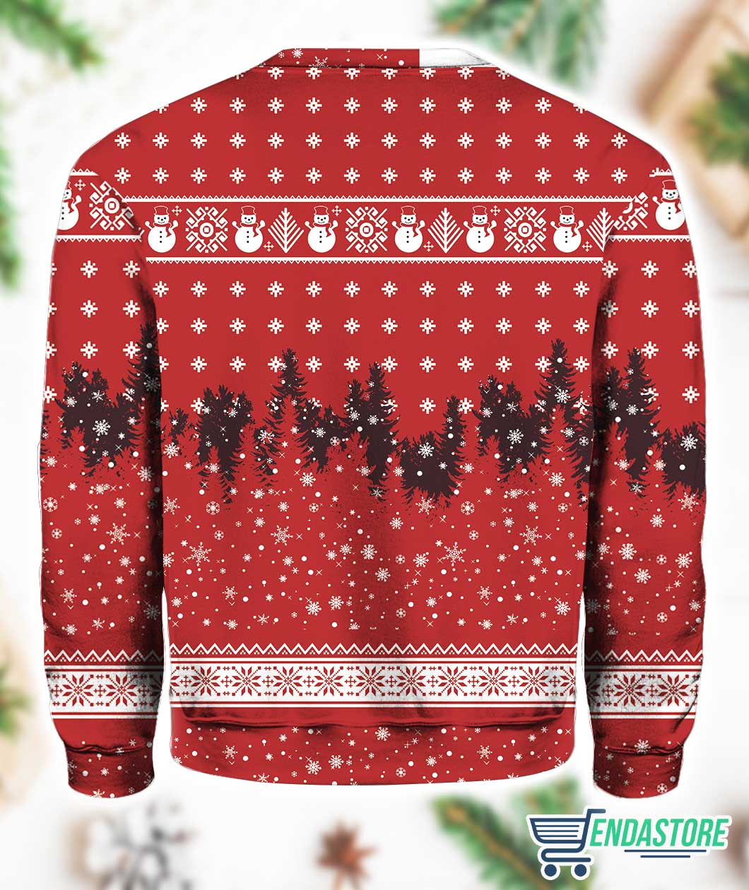 Snowman How Snowflakes Are Really Made 3D Ugly Christmas Sweater - Holiday Gift product image 4