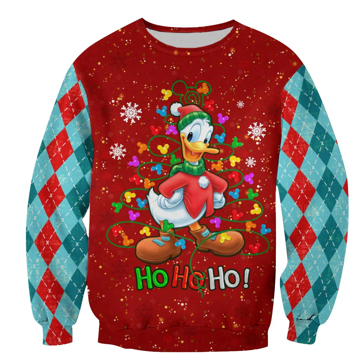 Duck Pattern Xmas 3D Christmas Sweater - Holiday Gift product image 4