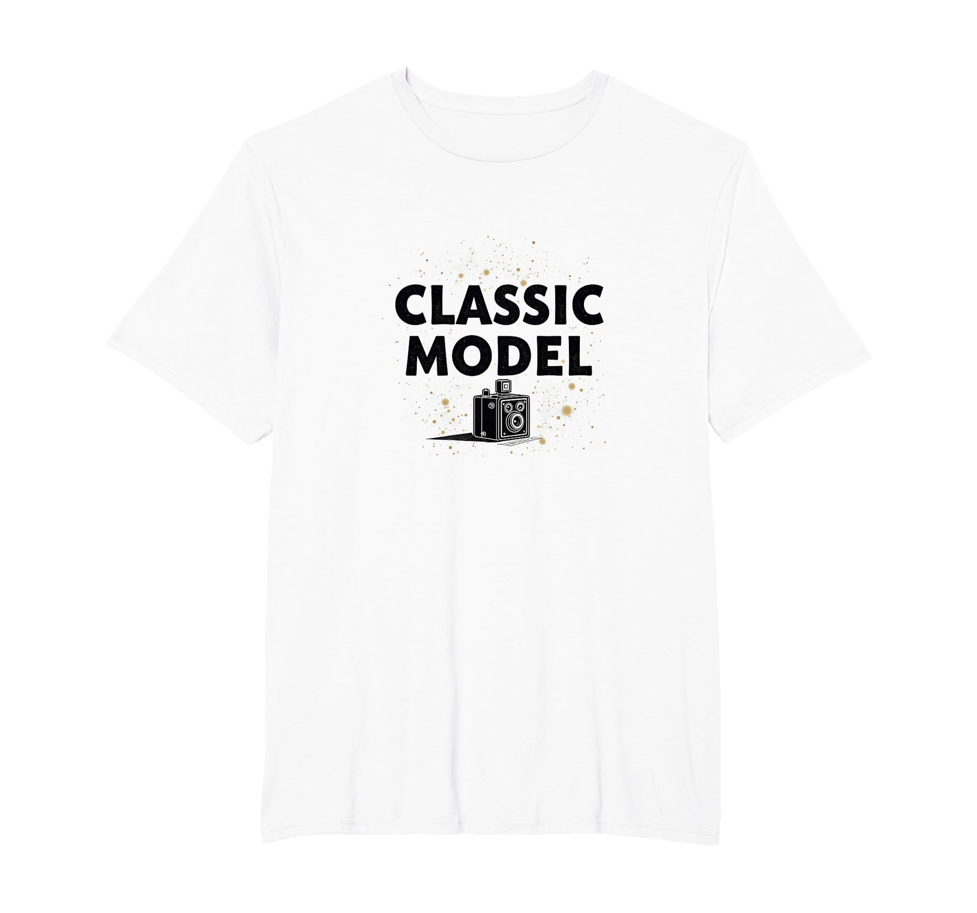 Model 1900S Camera Nostalgia Mens Big T-Shirt - Custom Art Print Men Women - T-Shirt, Sweatshirt, Hoodie