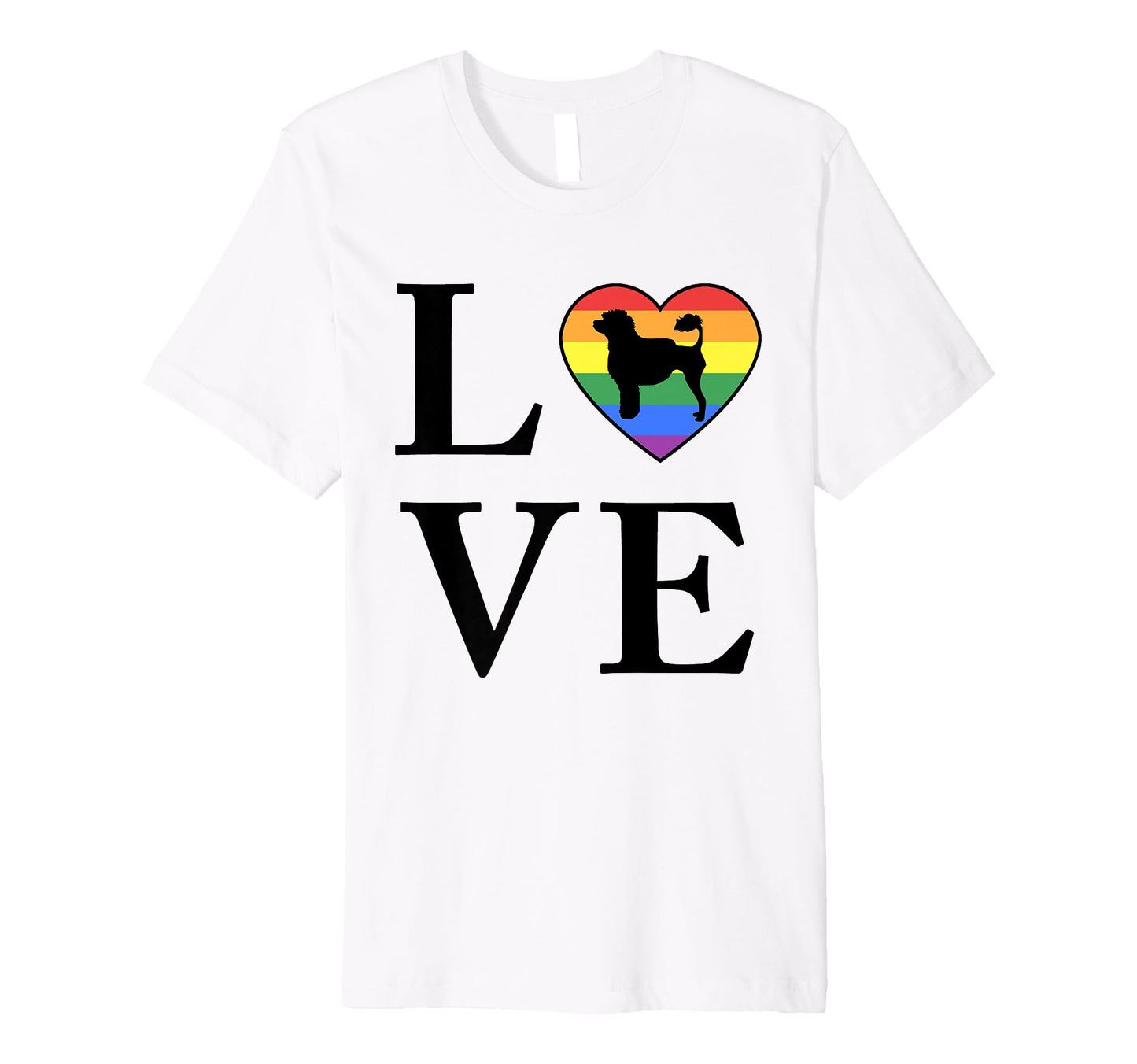 Dog Breed Portuguese Water Word Love T-Shirt - Novelty Apparel Men Women - T-Shirt, Sweatshirt, Hoodie