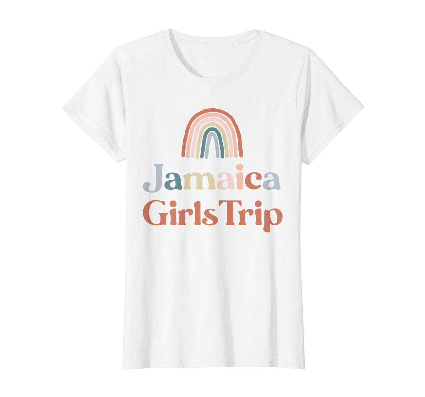 Womens Jamaica Trip Boho Rainbow Group T-Shirt - Graphic Print Unisex - T-Shirt, Sweatshirt, Hoodie
