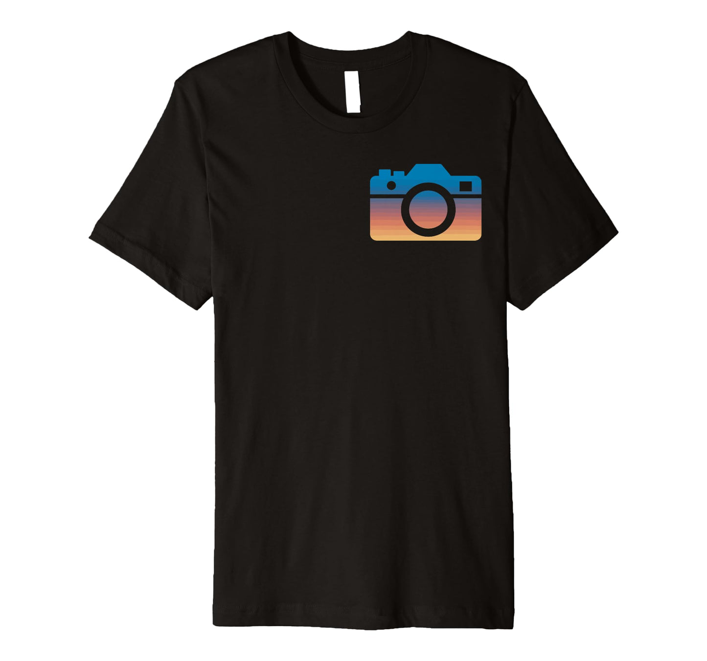 Sunset Camera Photography Lover T-Shirt - Aesthetic Graphic for Adults - T-Shirt, Sweatshirt, Hoodie
