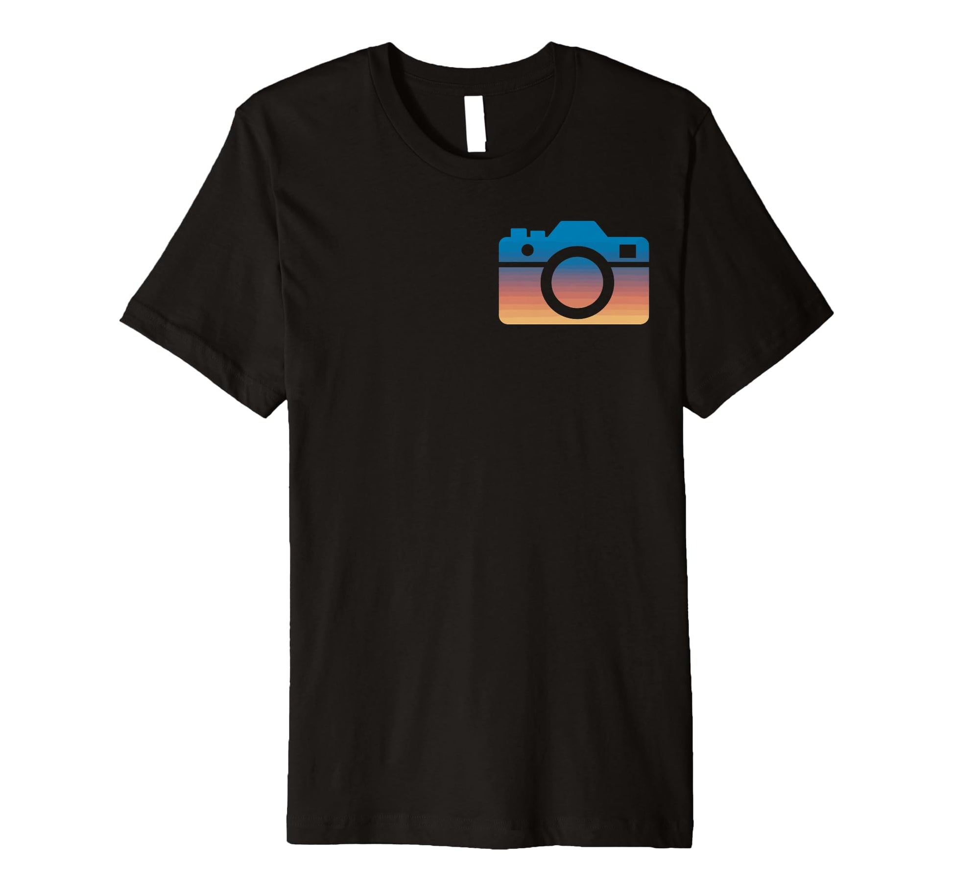 Sunset Camera Photography Lover T-Shirt - Aesthetic Graphic for Adults - T-Shirt, Sweatshirt, Hoodie