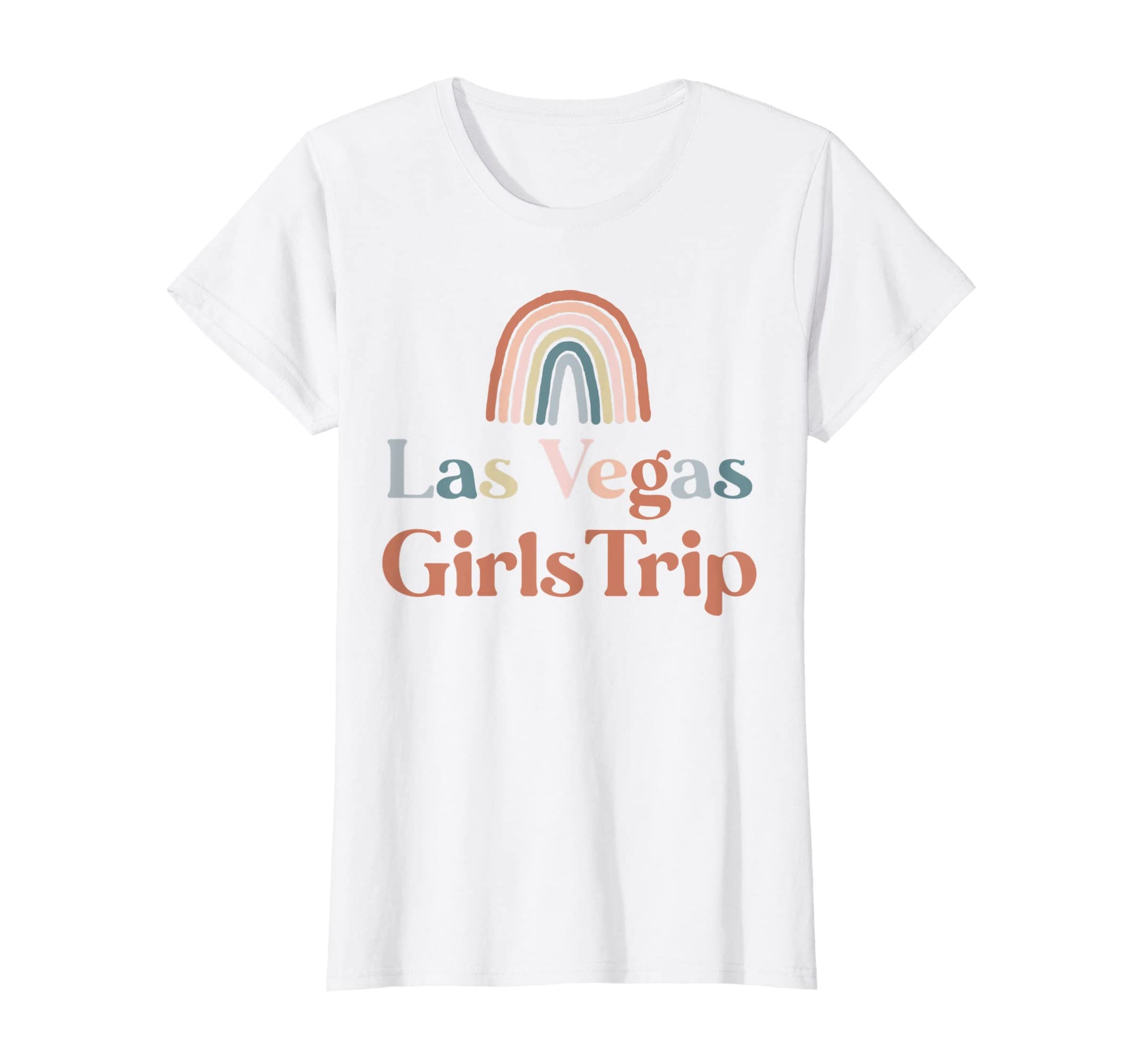 Womens Las Vegas Trip Boho Rainbow Group T-Shirt - Minimalist Print Unisex - T-Shirt, Sweatshirt, Hoodie
