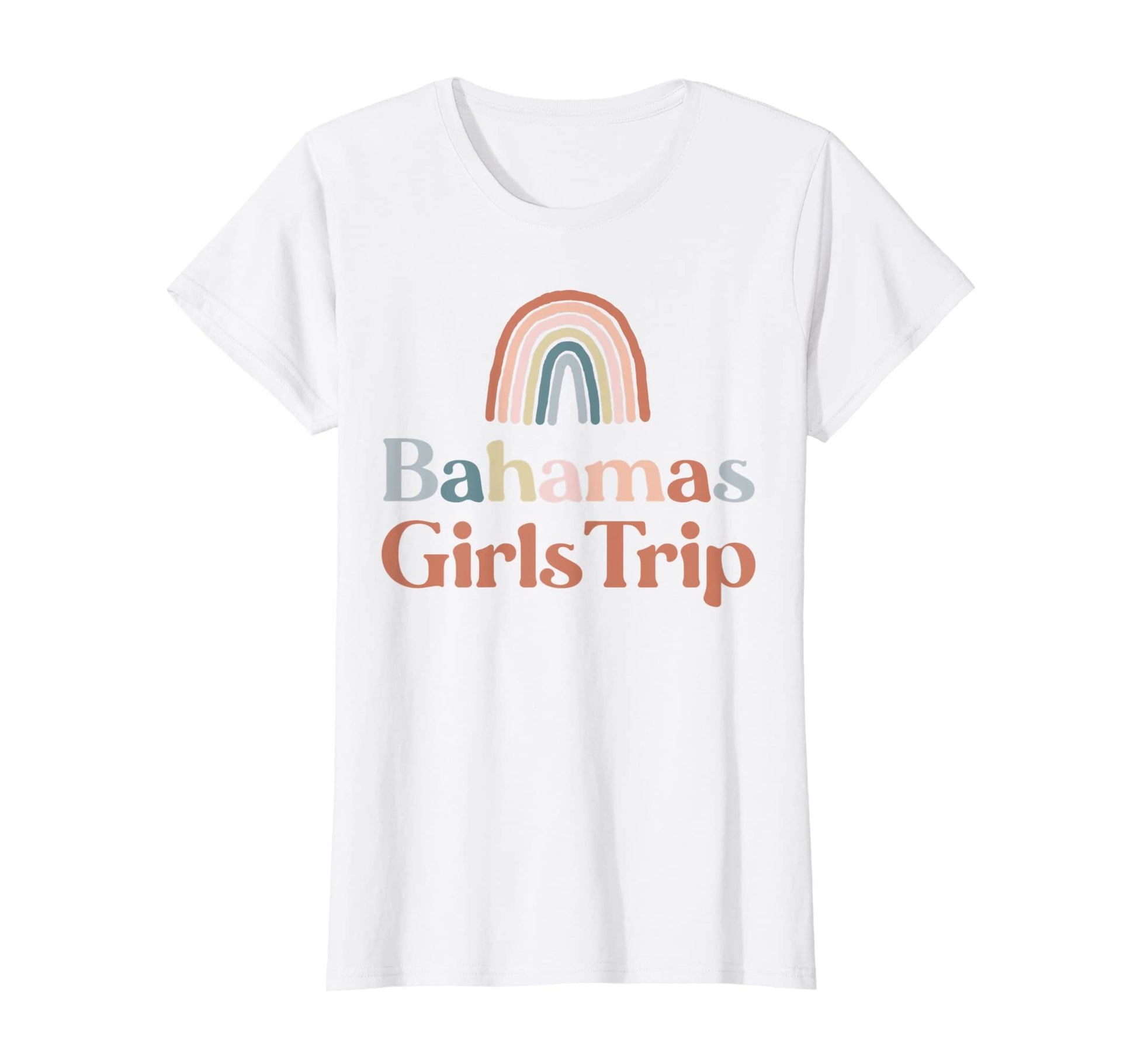 Womens Bahamas Trip Boho Rainbow T-Shirt - Streetwear Style Men Women - T-Shirt, Sweatshirt, Hoodie