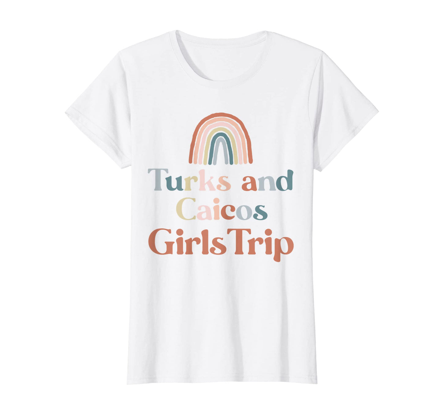 Womens Turks And Caicos Trip Boho T-Shirt - Aesthetic Graphic for Adults - T-Shirt, Sweatshirt, Hoodie