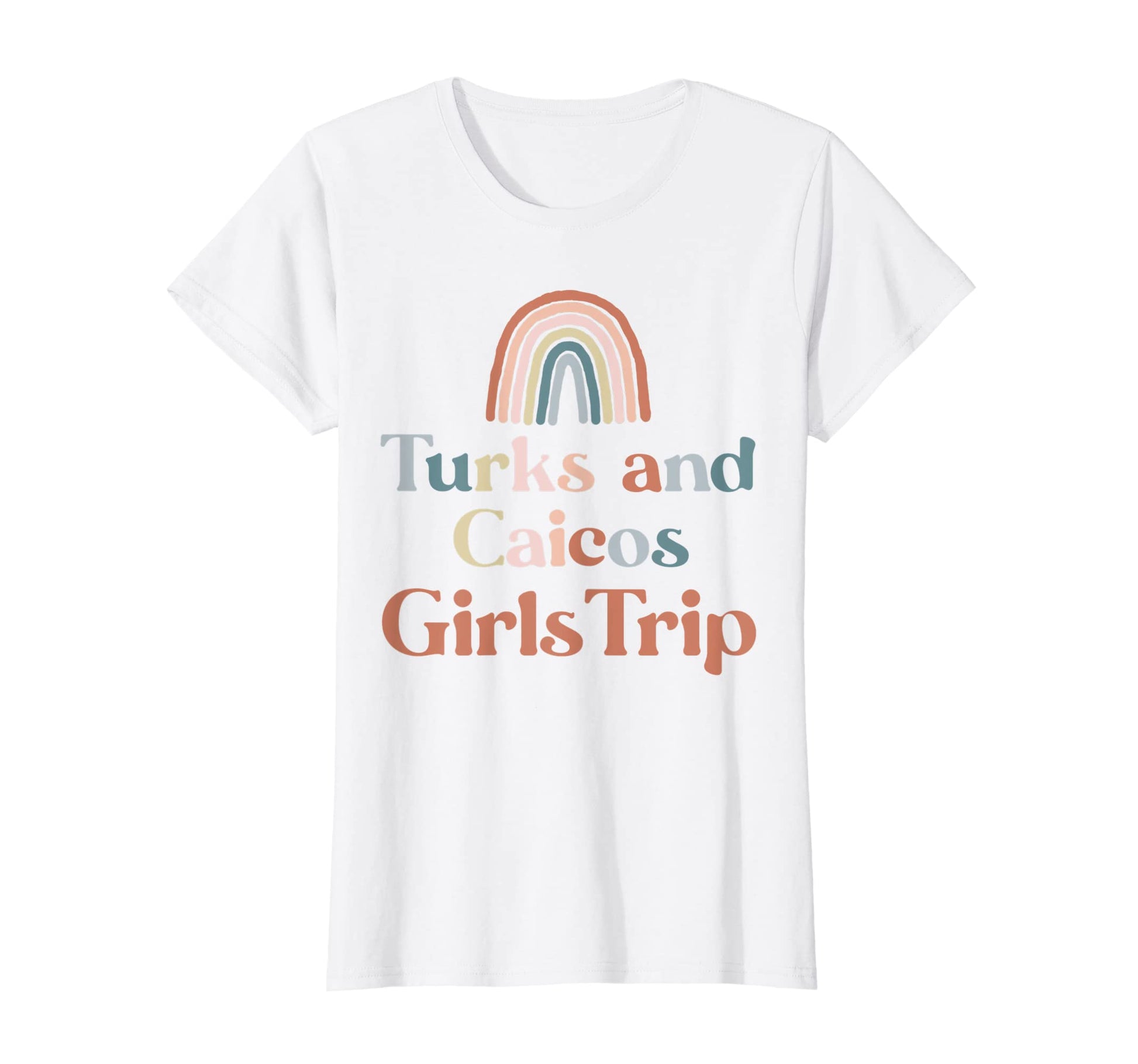 Womens Turks And Caicos Trip Boho T-Shirt - Aesthetic Graphic for Adults - T-Shirt, Sweatshirt, Hoodie
