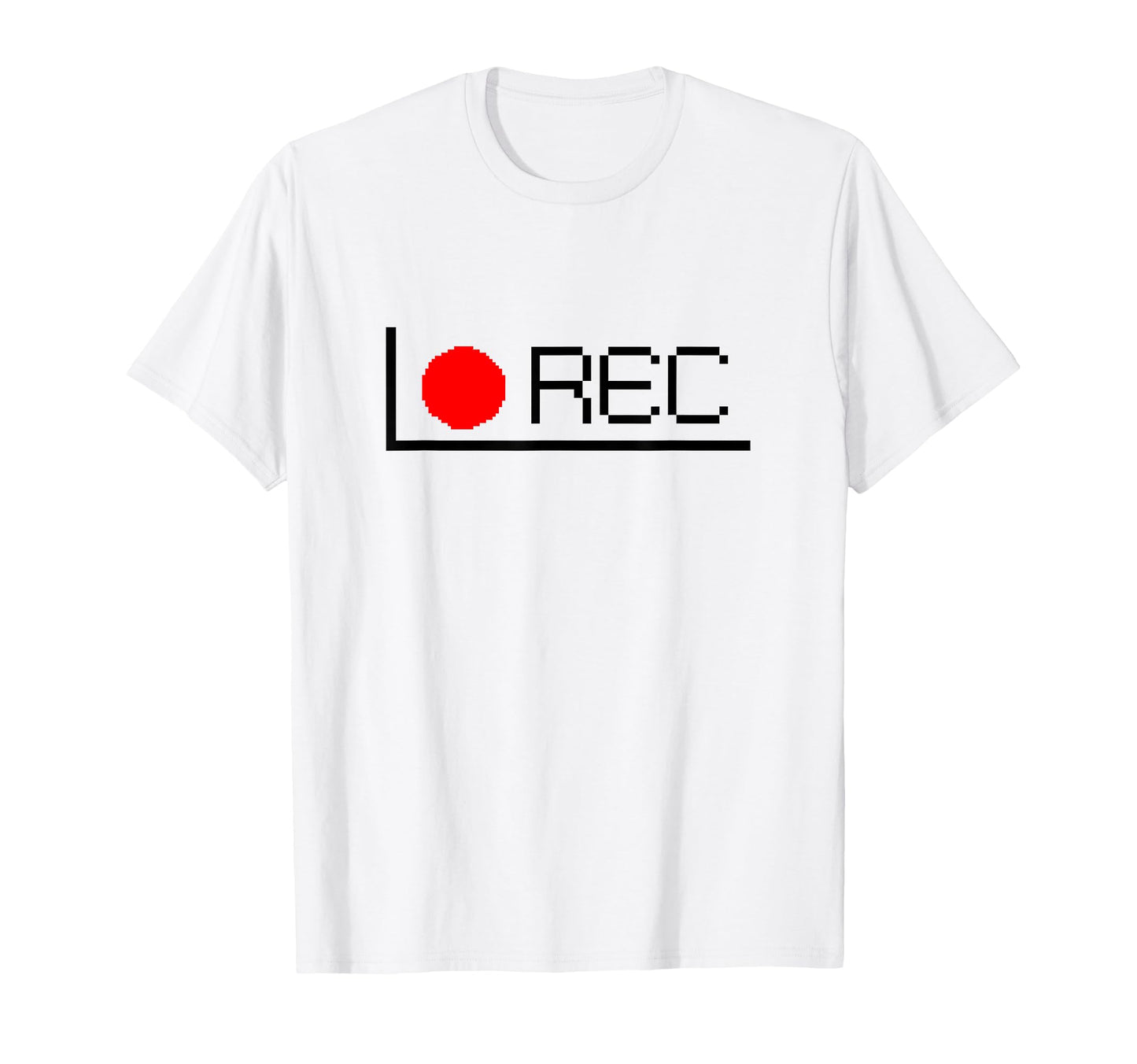 Rec Oldschool Video Camcorder T-Shirt - Novelty Apparel for Adults - T-Shirt, Sweatshirt, Hoodie