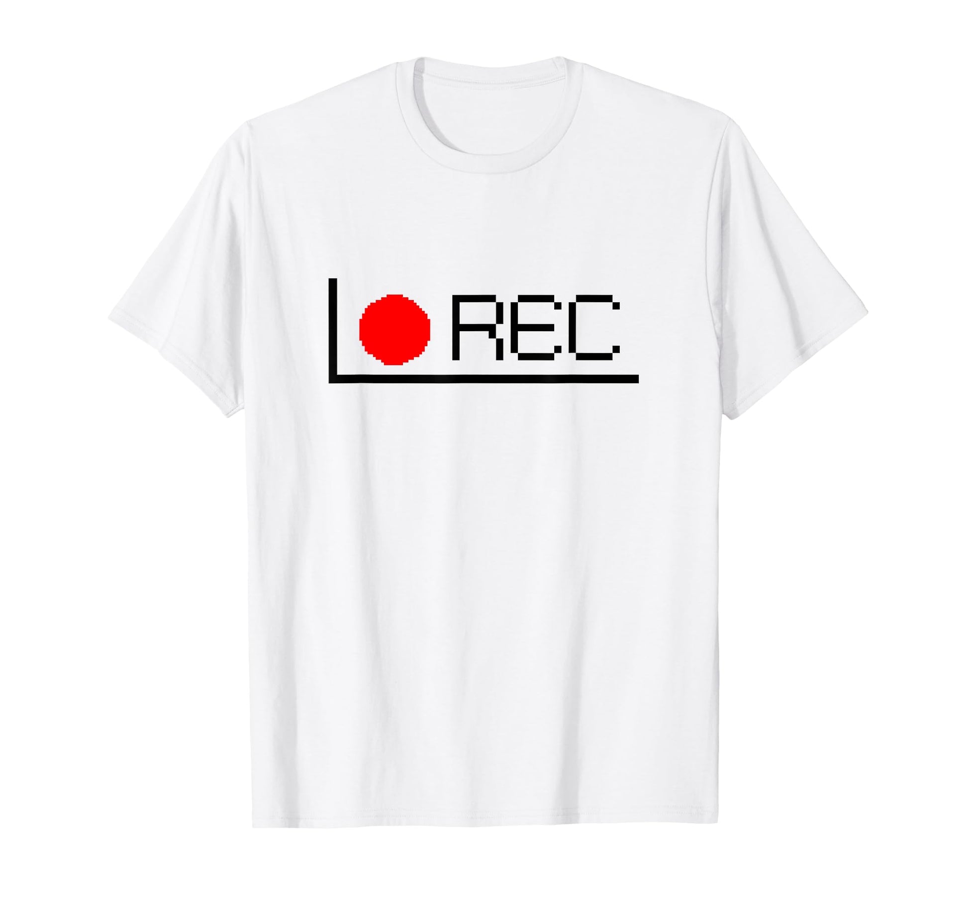 Rec Oldschool Video Camcorder T-Shirt - Novelty Apparel for Adults - T-Shirt, Sweatshirt, Hoodie