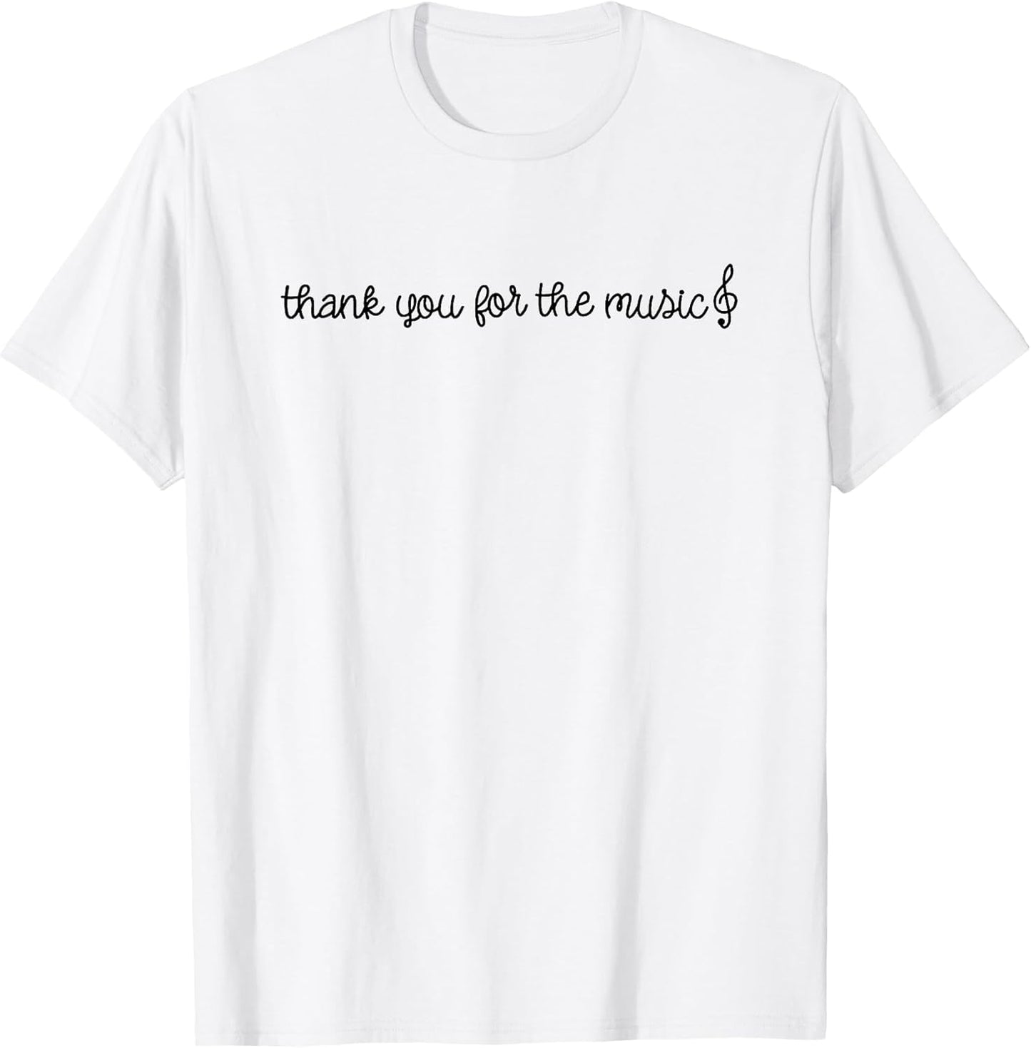 Thank you for the Music - Adult & Kids T-Shirts, Sweatshirts & Hoodies apparel design preview 1