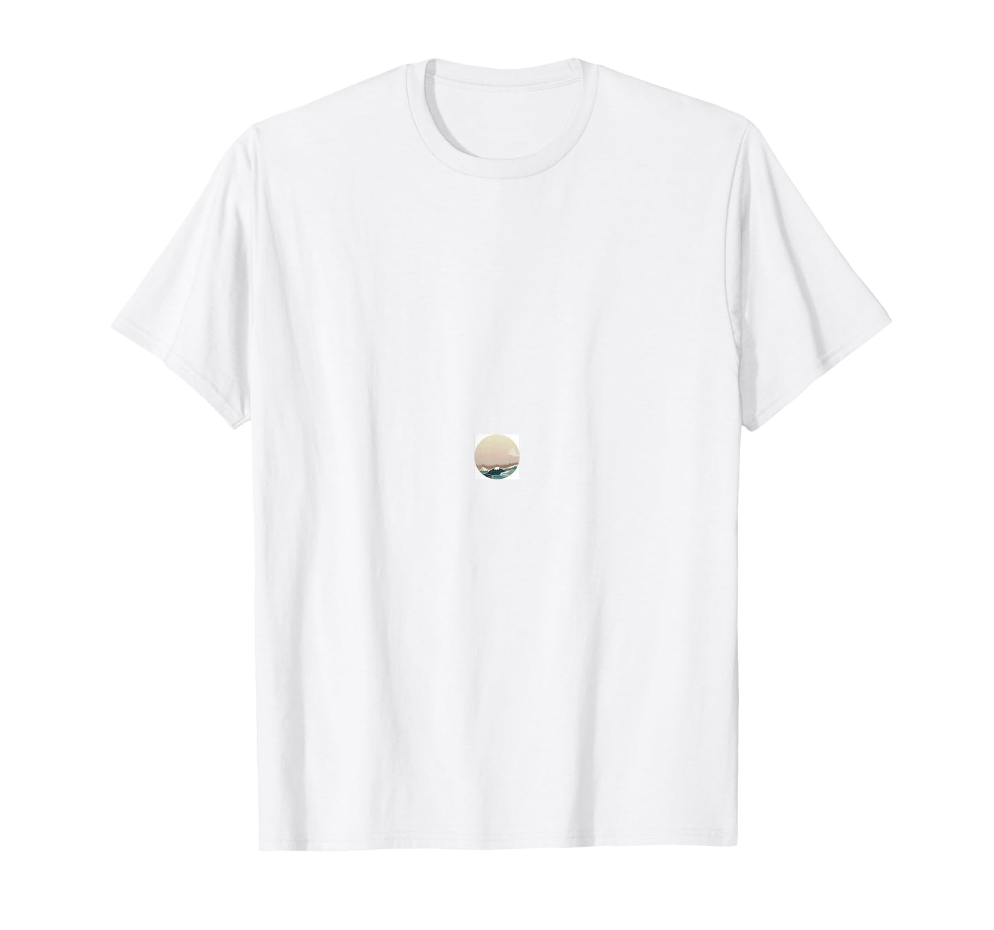 Boho Landscape Mountains T-Shirt - Minimalist Print Men Women - T-Shirt, Sweatshirt, Hoodie