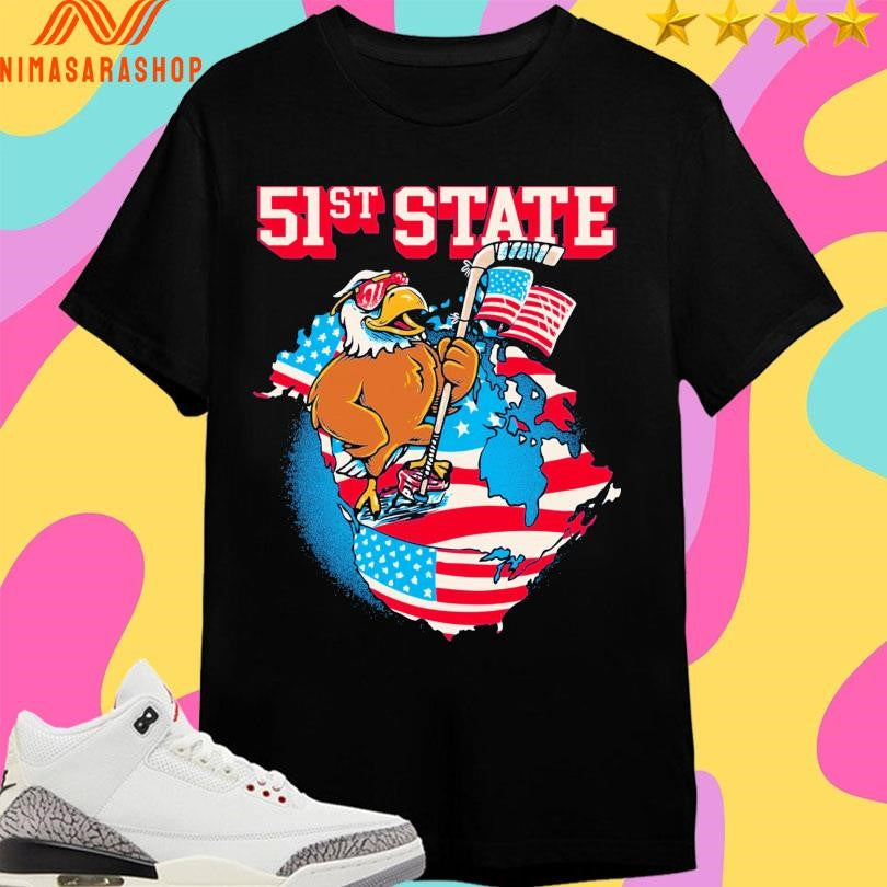 51st State USA Hockey Champions 2026 - Adult & Kids T-Shirts, Sweatshirts & Hoodies apparel design preview 1