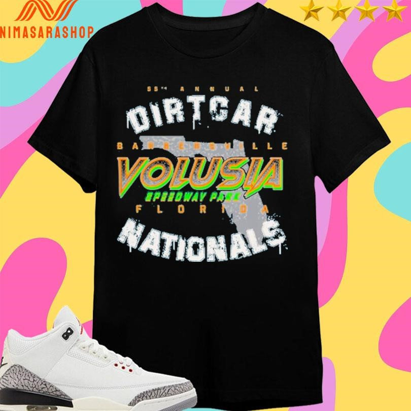 55 Annual Dirtcar Barbersville Volusia Speedway Park - Adult & Kids T-Shirts, Sweatshirts & Hoodies apparel design preview 1