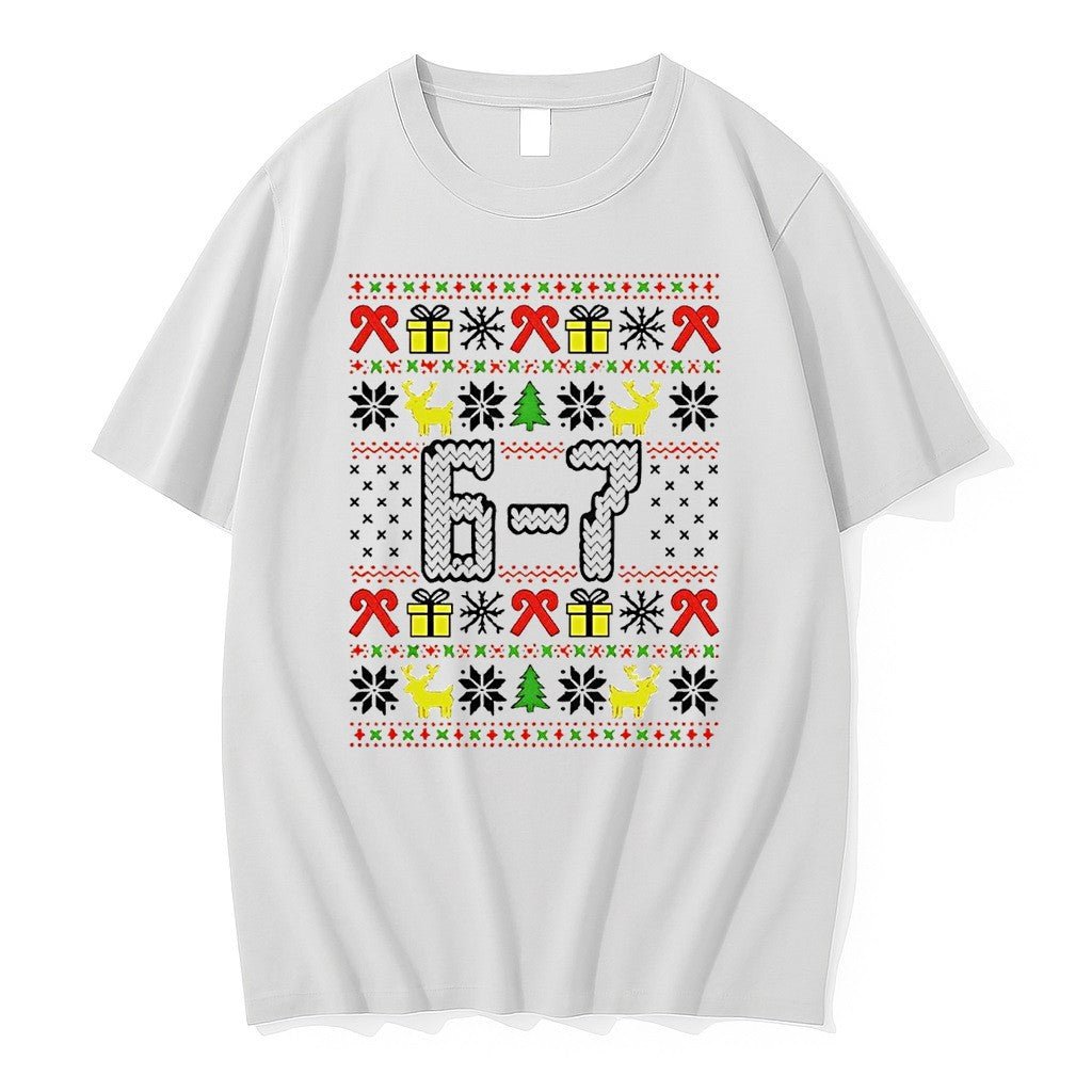 6 7 Ugly Christmas Sweater Jpg - Adult & Kids T-Shirts, Sweatshirts & Hoodies apparel design preview 1