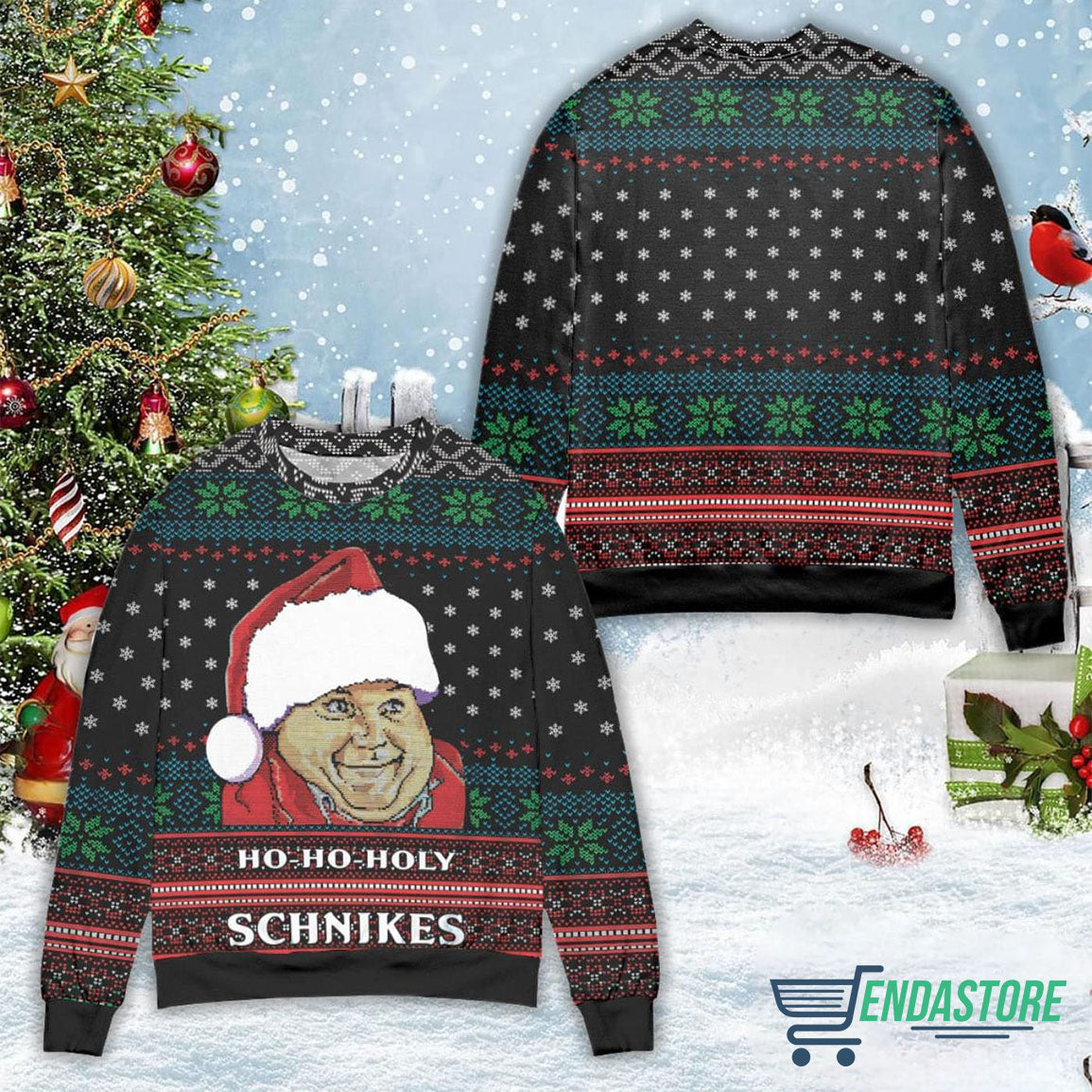 Over them mountains Uncle Rico 3D Ugly Christmas Sweater - Holiday Gift product image 3