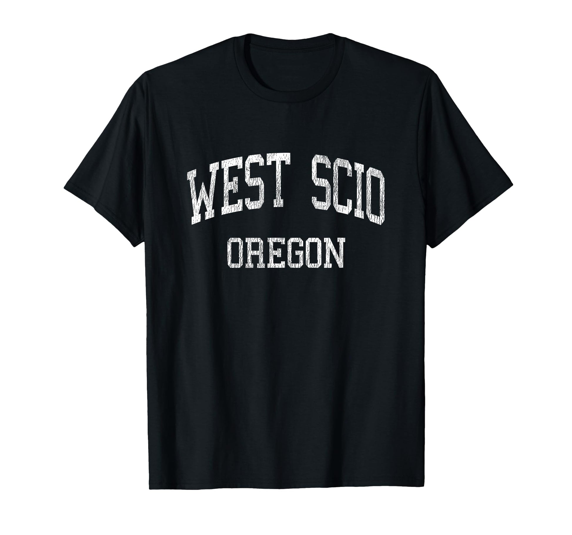 West Scio Oregon Or Athletic Sports T-Shirt - Unique Graphic Men Women - T-Shirt, Sweatshirt, Hoodie