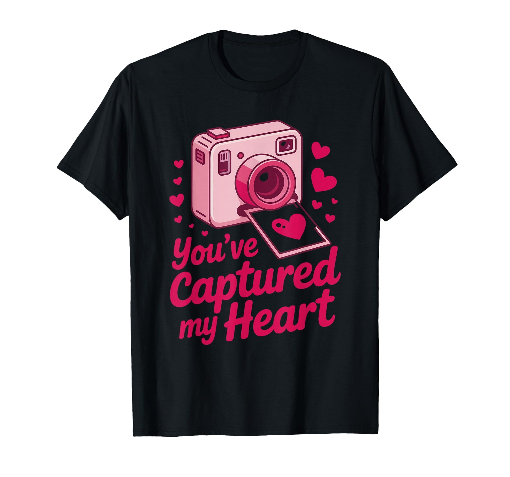 Youve Captured My Heart Camera T-Shirt - Aesthetic Graphic Men Women - T-Shirt, Sweatshirt, Hoodie