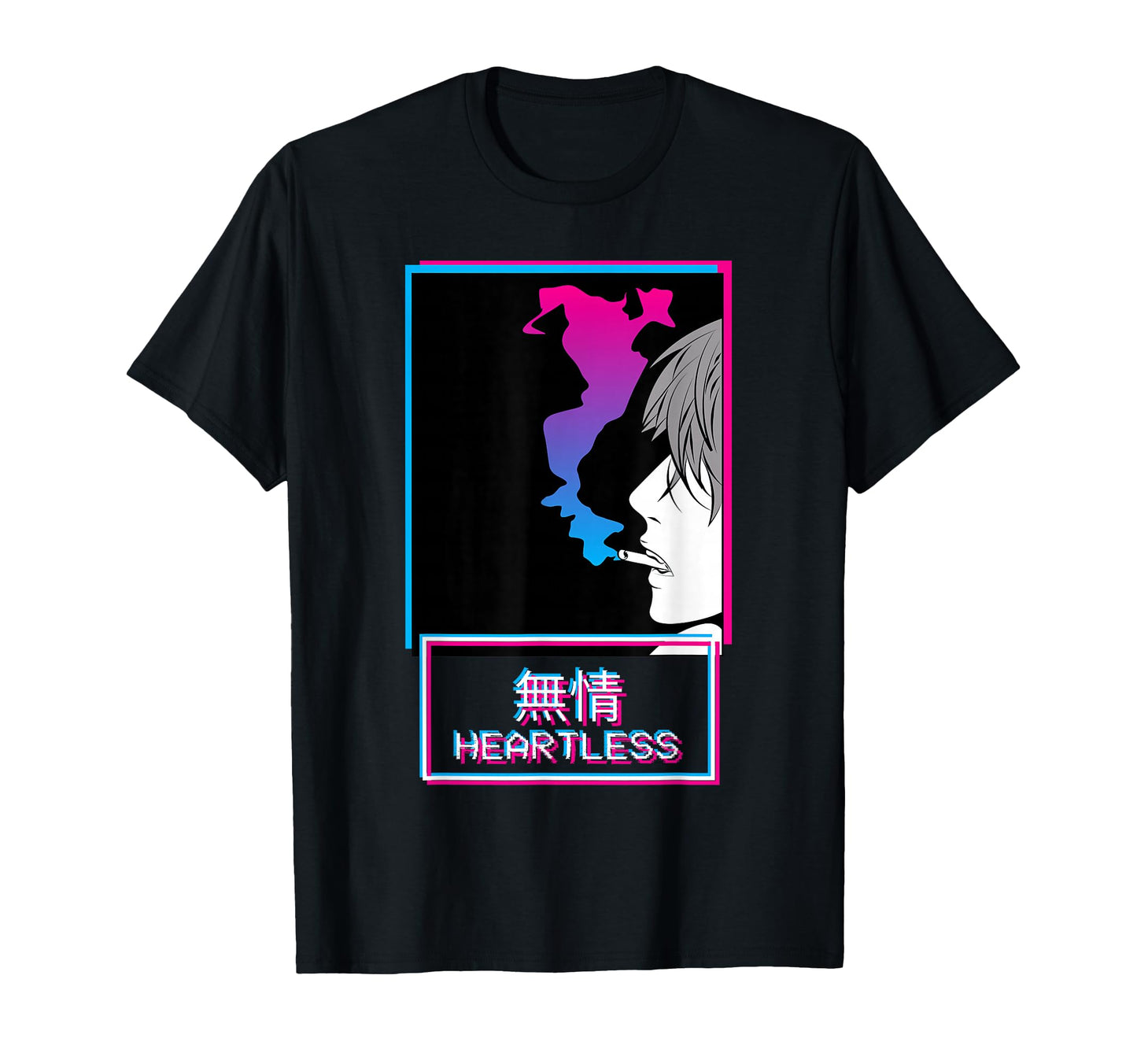Heartless Anti Social Anime T-Shirt - Casual Everyday Wear Men Women - T-Shirt, Sweatshirt, Hoodie