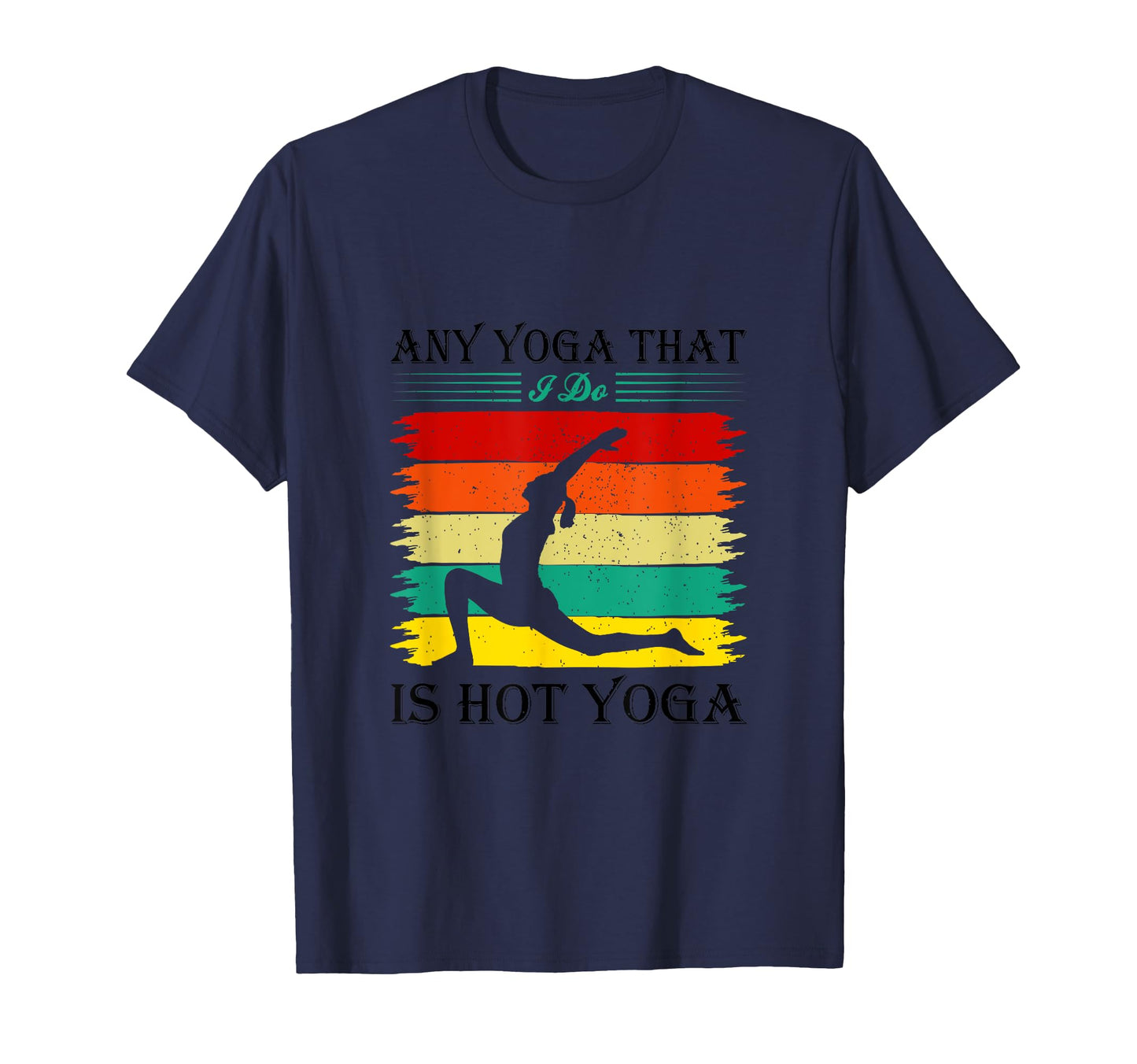 Yoga Rainbow Yoga Pose Yoga Lover T-Shirt - Aesthetic Graphic Unisex - T-Shirt, Sweatshirt, Hoodie
