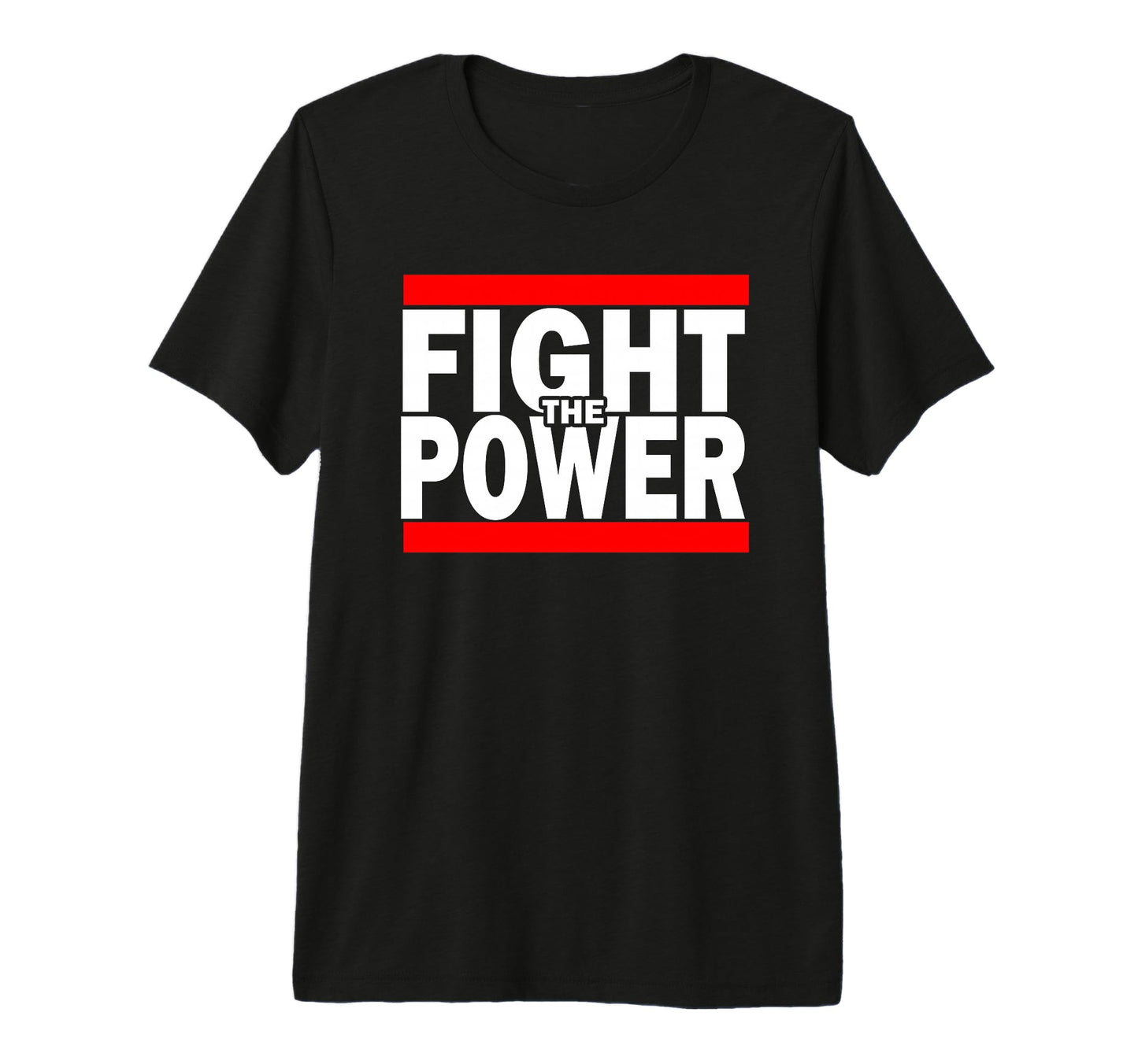 Fight Power Celebrating 80S Hip Hop T-Shirt - Custom Art Print for Adults - T-Shirt, Sweatshirt, Hoodie