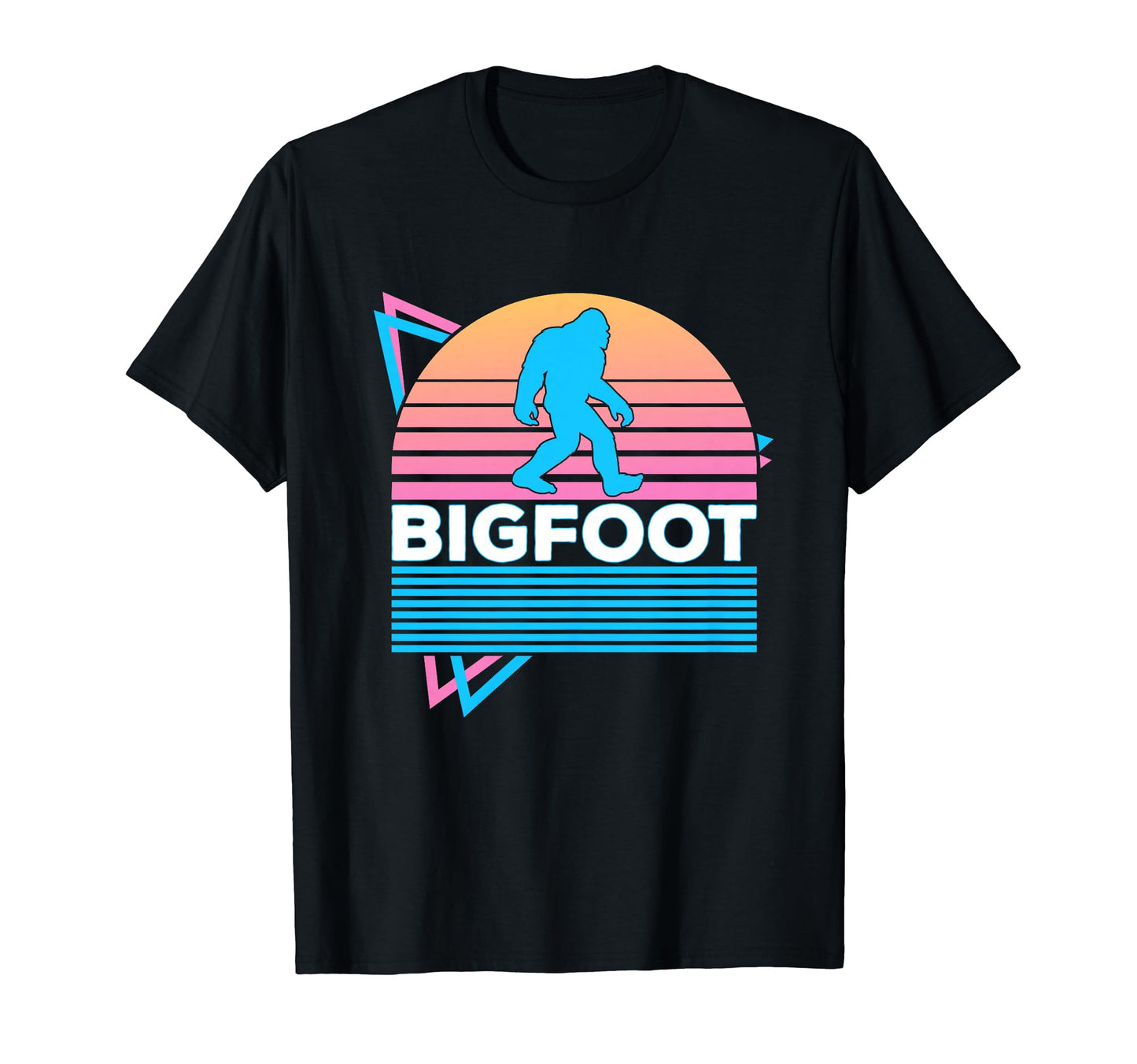 Bigfoot Vaporwave Aesthetic T-Shirt - Aesthetic Graphic Men Women - T-Shirt, Sweatshirt, Hoodie