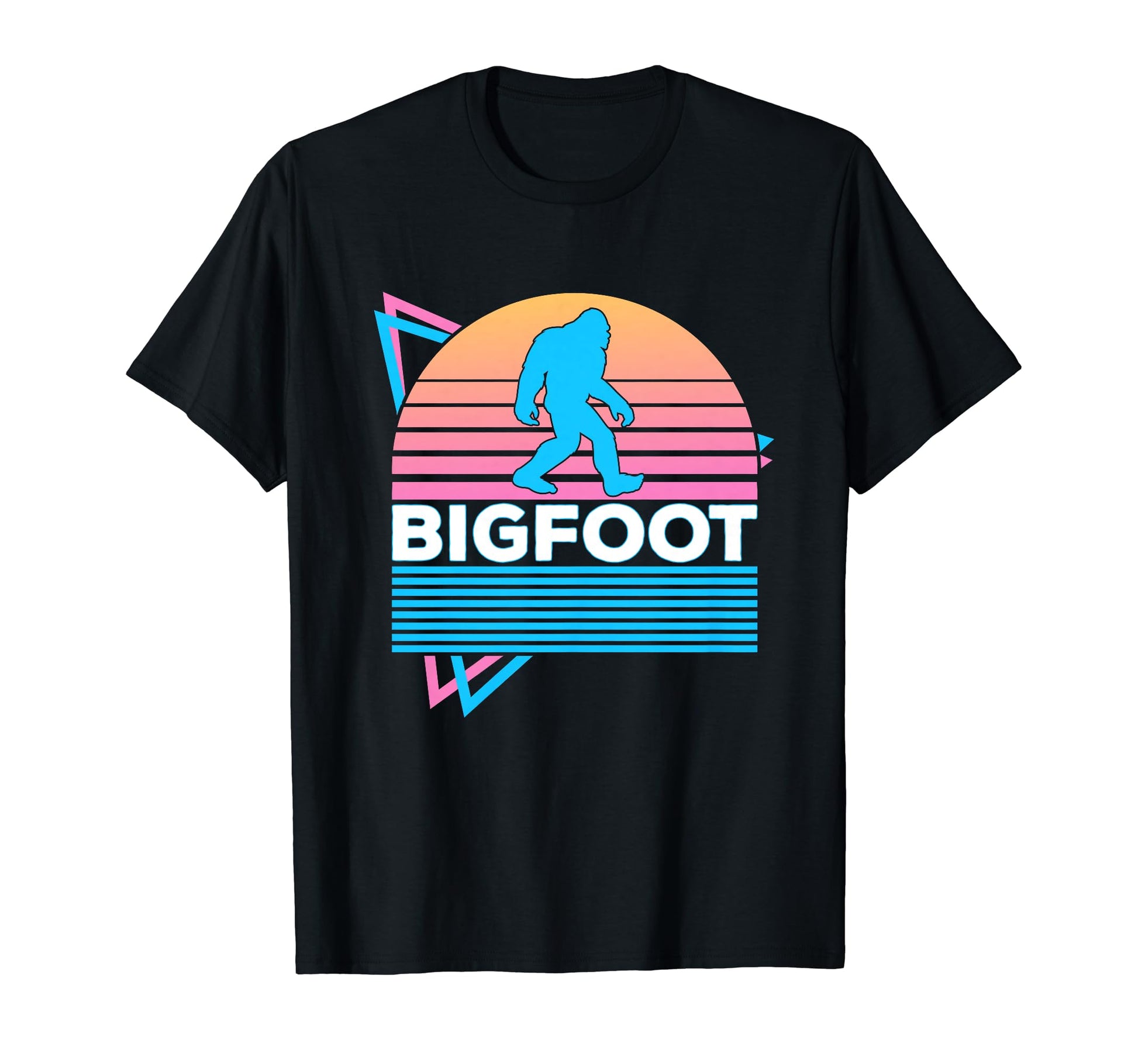 Bigfoot Vaporwave Aesthetic T-Shirt - Aesthetic Graphic Men Women - T-Shirt, Sweatshirt, Hoodie
