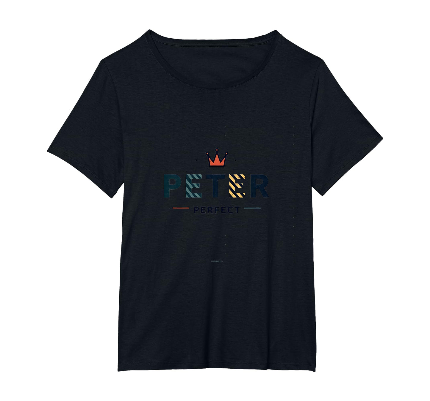 Peter Peter Royal Crown Typography Art T-Shirt - Minimalist Print Unisex - T-Shirt, Sweatshirt, Hoodie