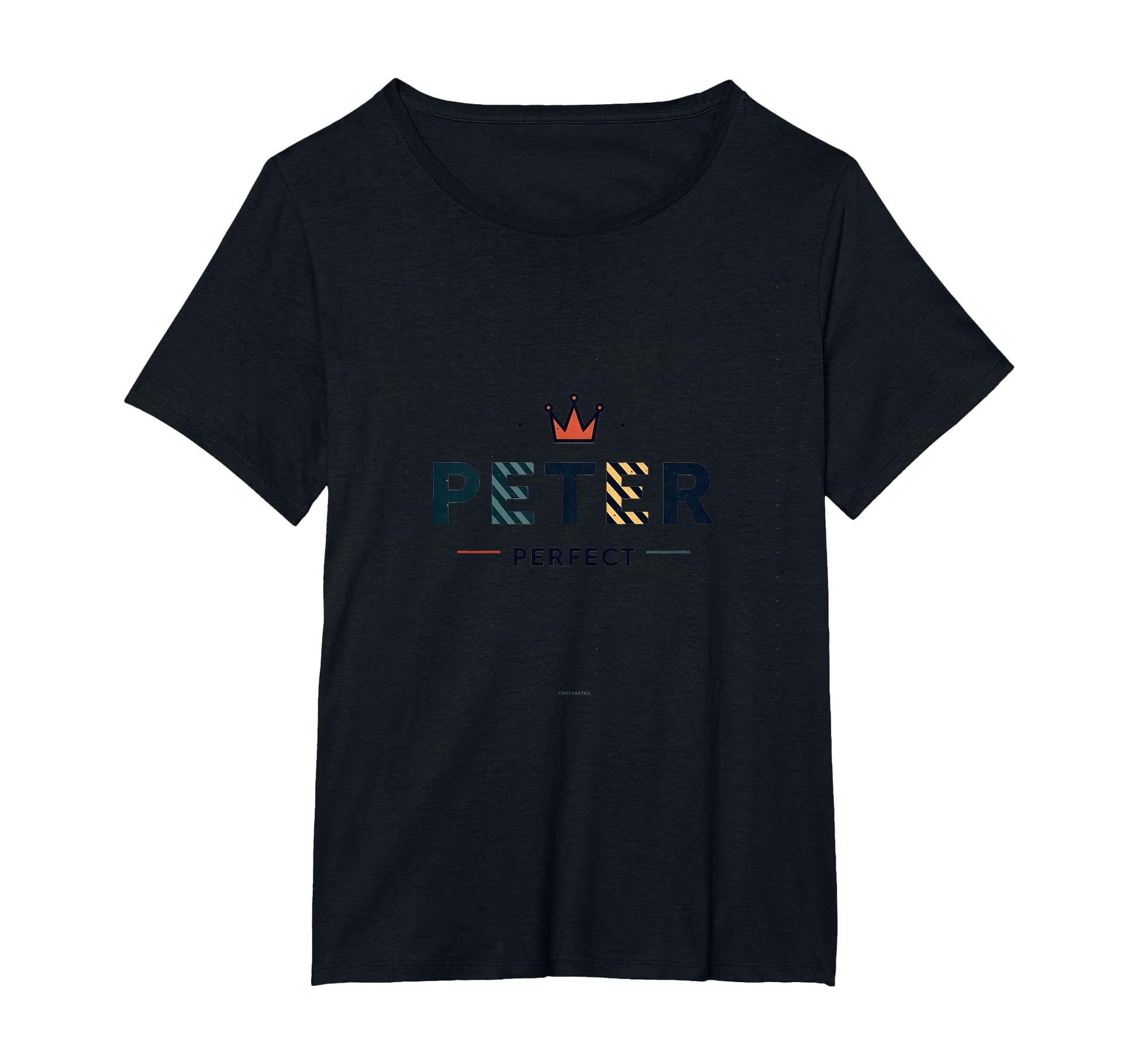 Peter Peter Royal Crown Typography Art T-Shirt - Unique Graphic Unisex - T-Shirt, Sweatshirt, Hoodie