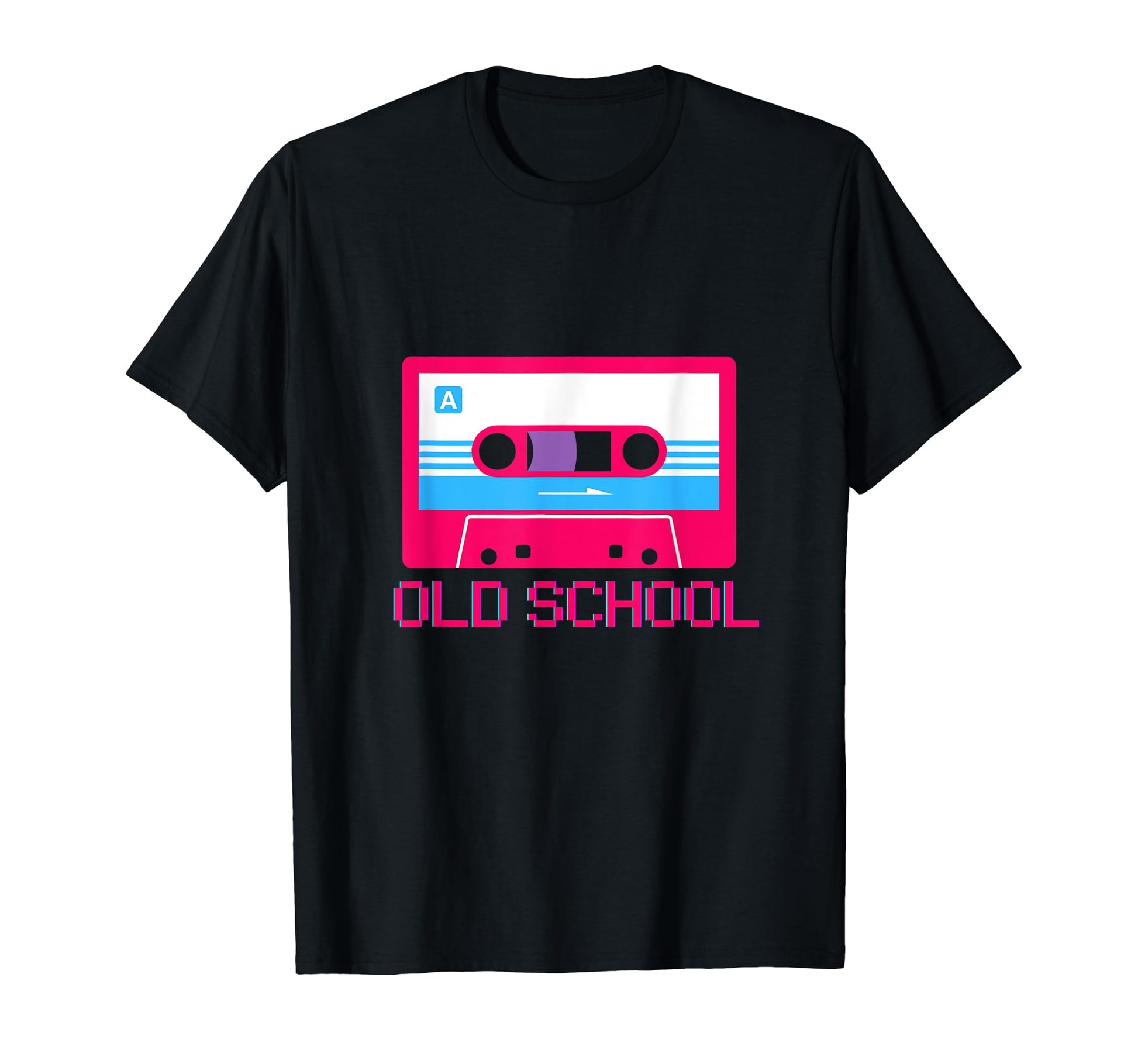 Old School 80S 90S Hip Hop Cassette T-Shirt - Minimalist Print for Adults - T-Shirt, Sweatshirt, Hoodie