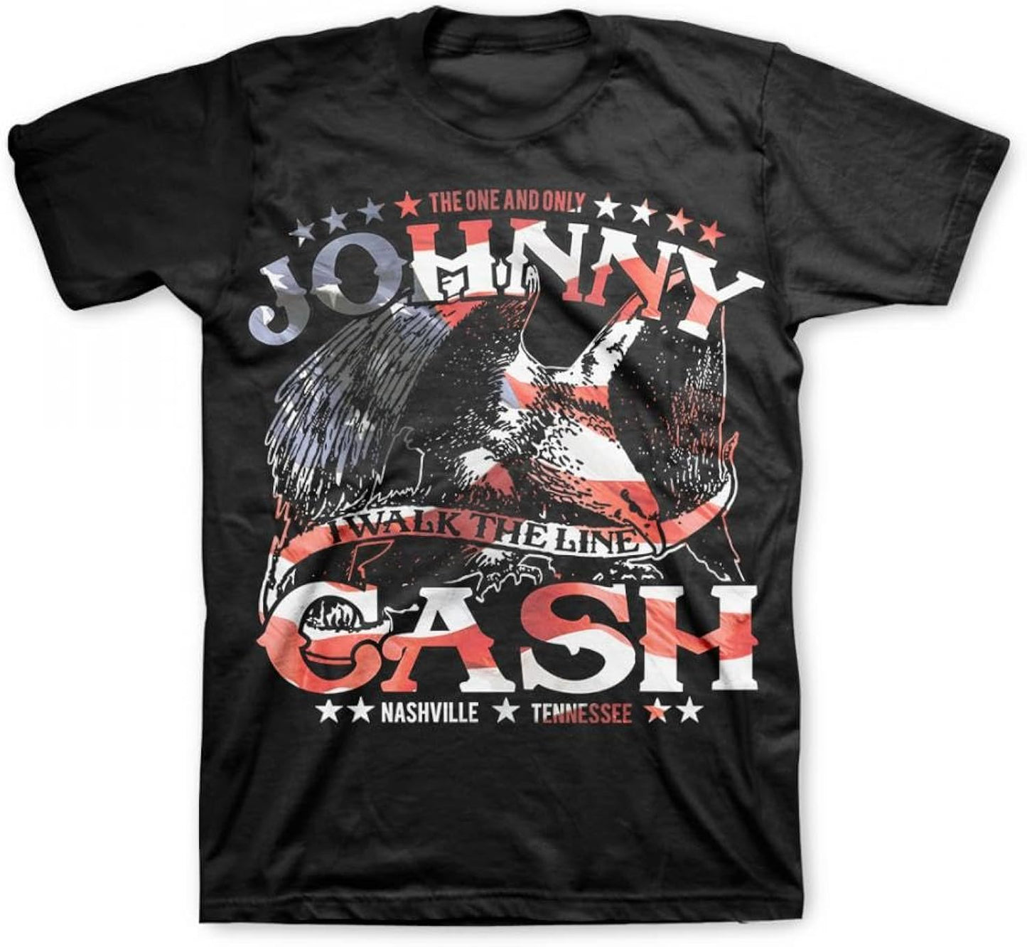 Johnny Cash - Adult & Kids T-Shirts, Sweatshirts & Hoodies apparel design preview 1