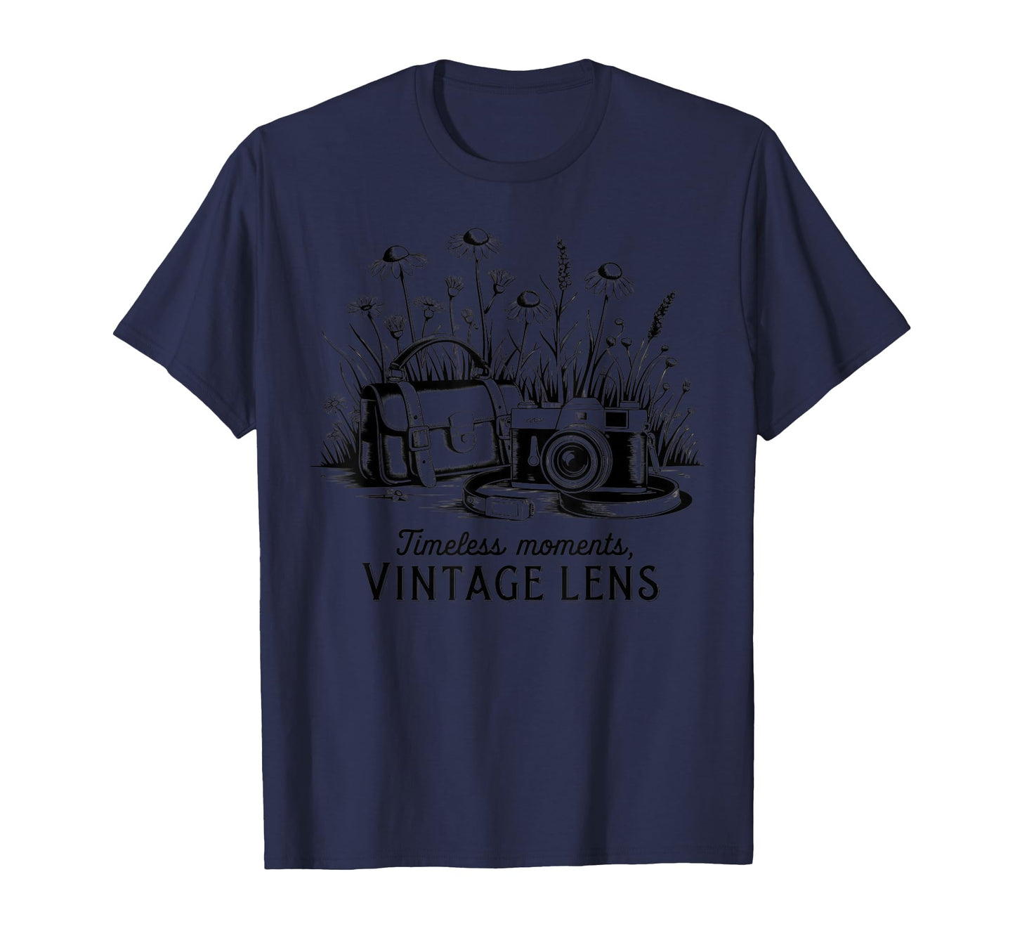 Timeless Moments Rustic Camera Memory T-Shirt - Graphic Print Men Women - T-Shirt, Sweatshirt, Hoodie