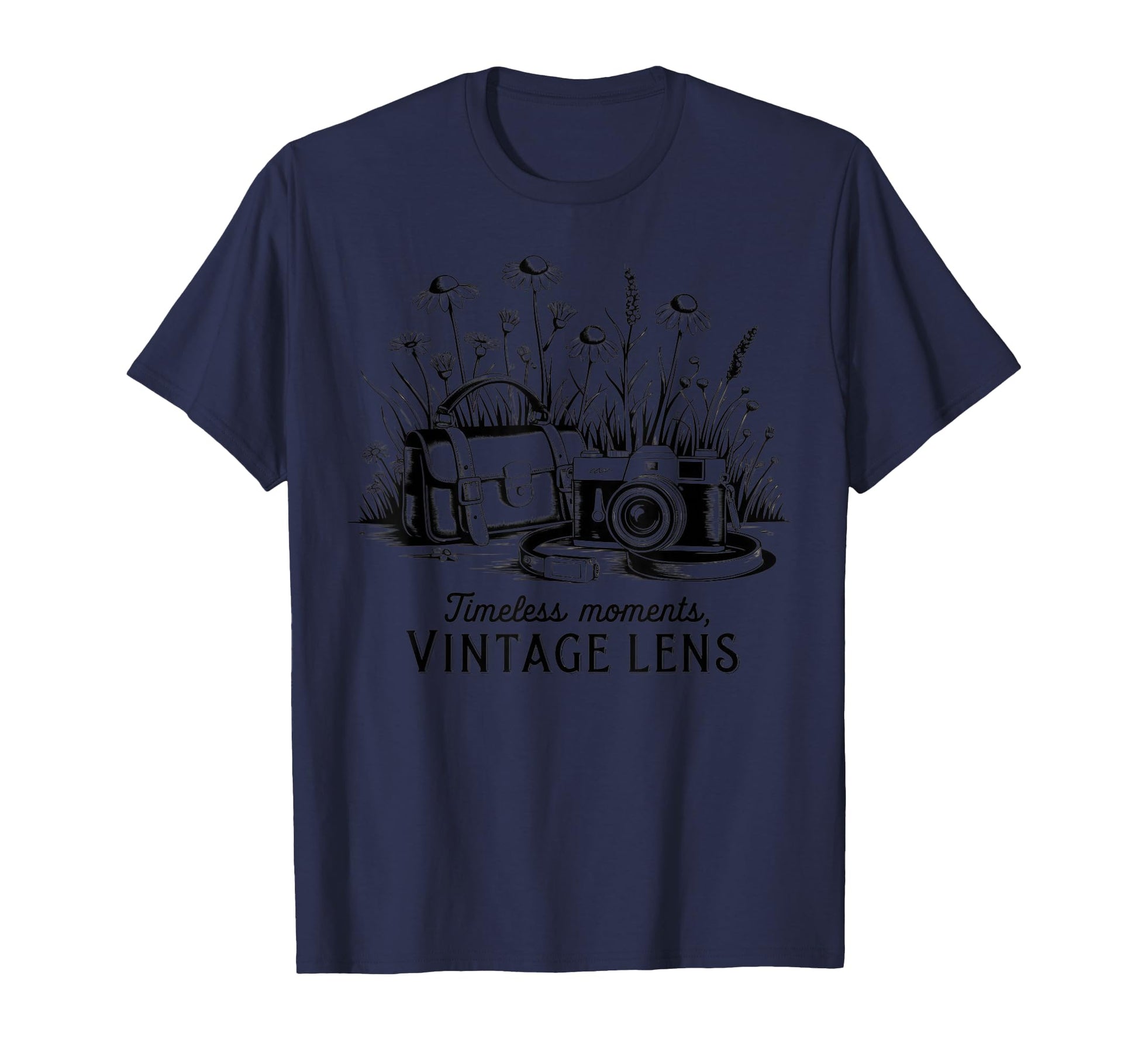 Timeless Moments Rustic Camera Memory T-Shirt - Graphic Print Men Women - T-Shirt, Sweatshirt, Hoodie