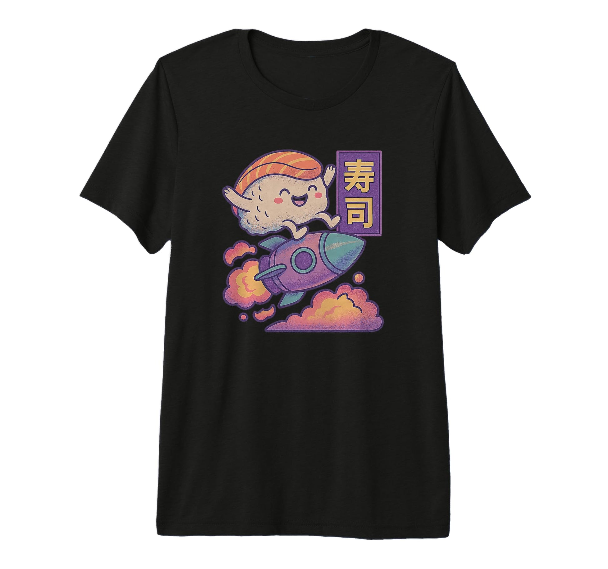 Shiba Dreams Japanese Blossom Vaporwave T-Shirt - Unique Graphic Unisex - T-Shirt, Sweatshirt, Hoodie