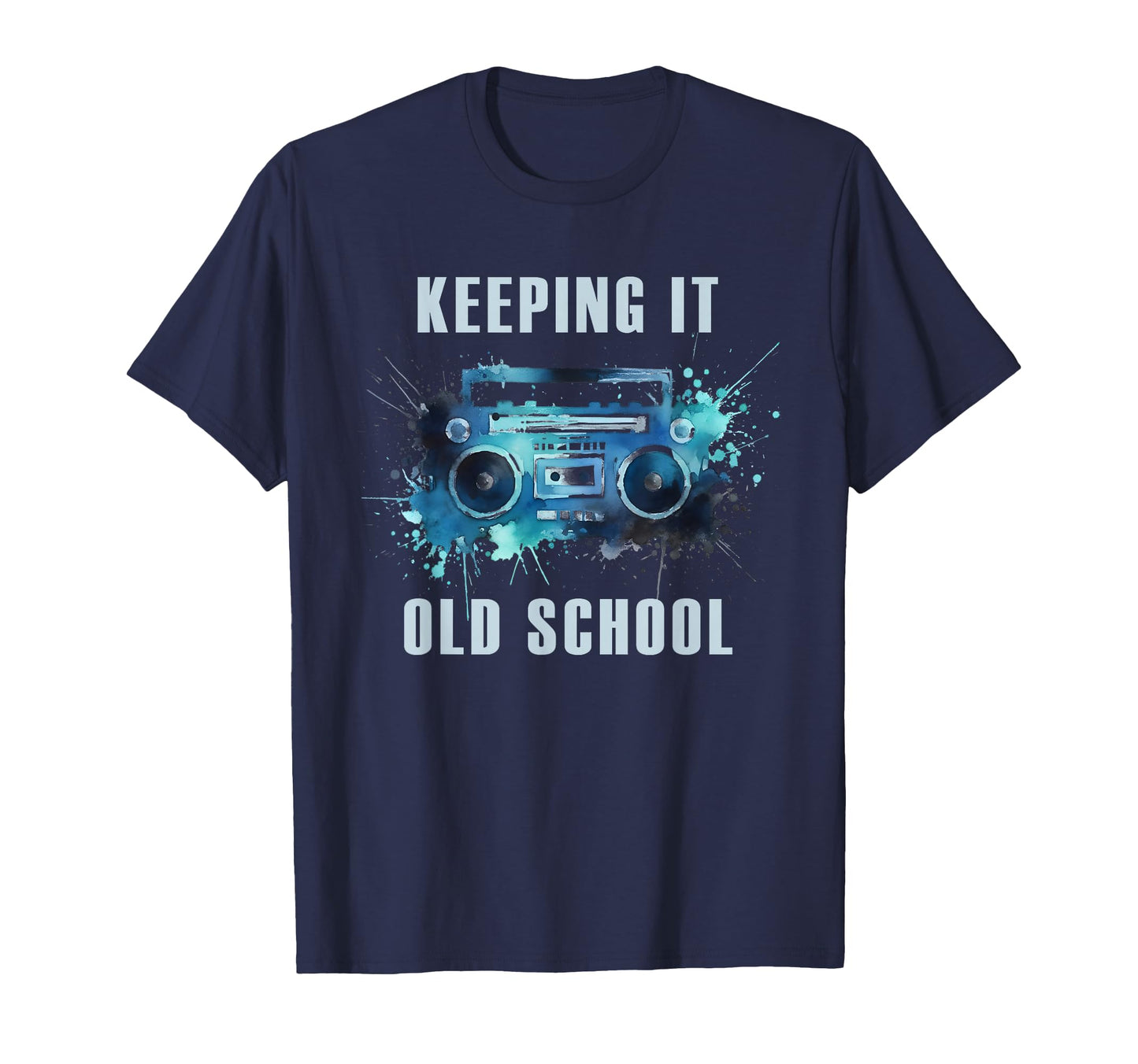 Keeping It Old School 80S 90S Hip Hop T-Shirt - Custom Art Print Unisex - T-Shirt, Sweatshirt, Hoodie